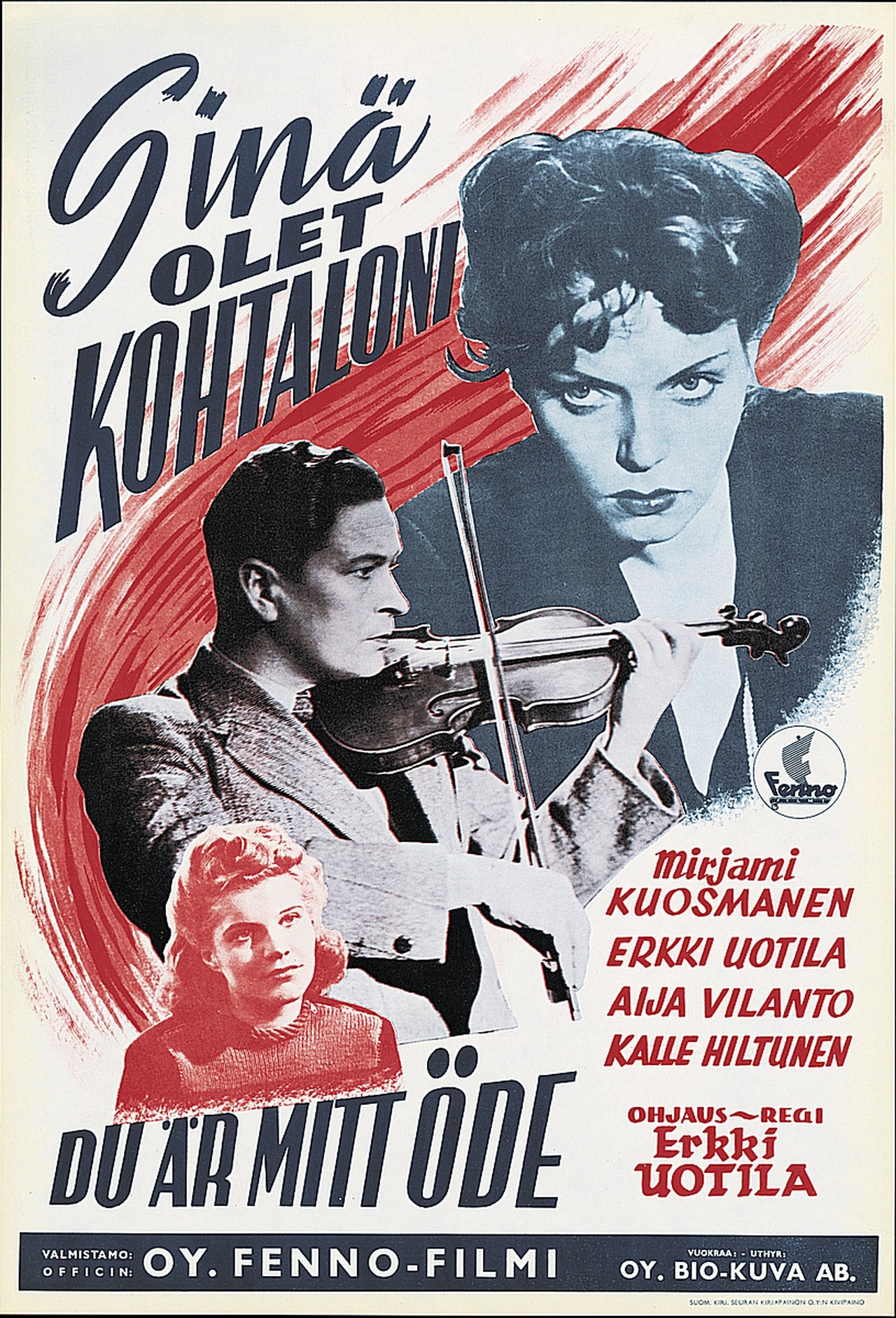 مشاهدة فيلم Sinä olet kohtaloni مترجم بدون اعلانات - بوستر