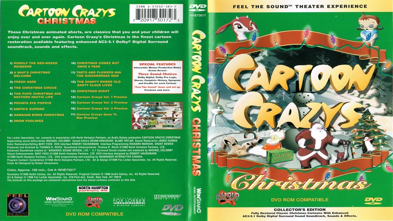 Cartoon Crazys: Christmas movie poster