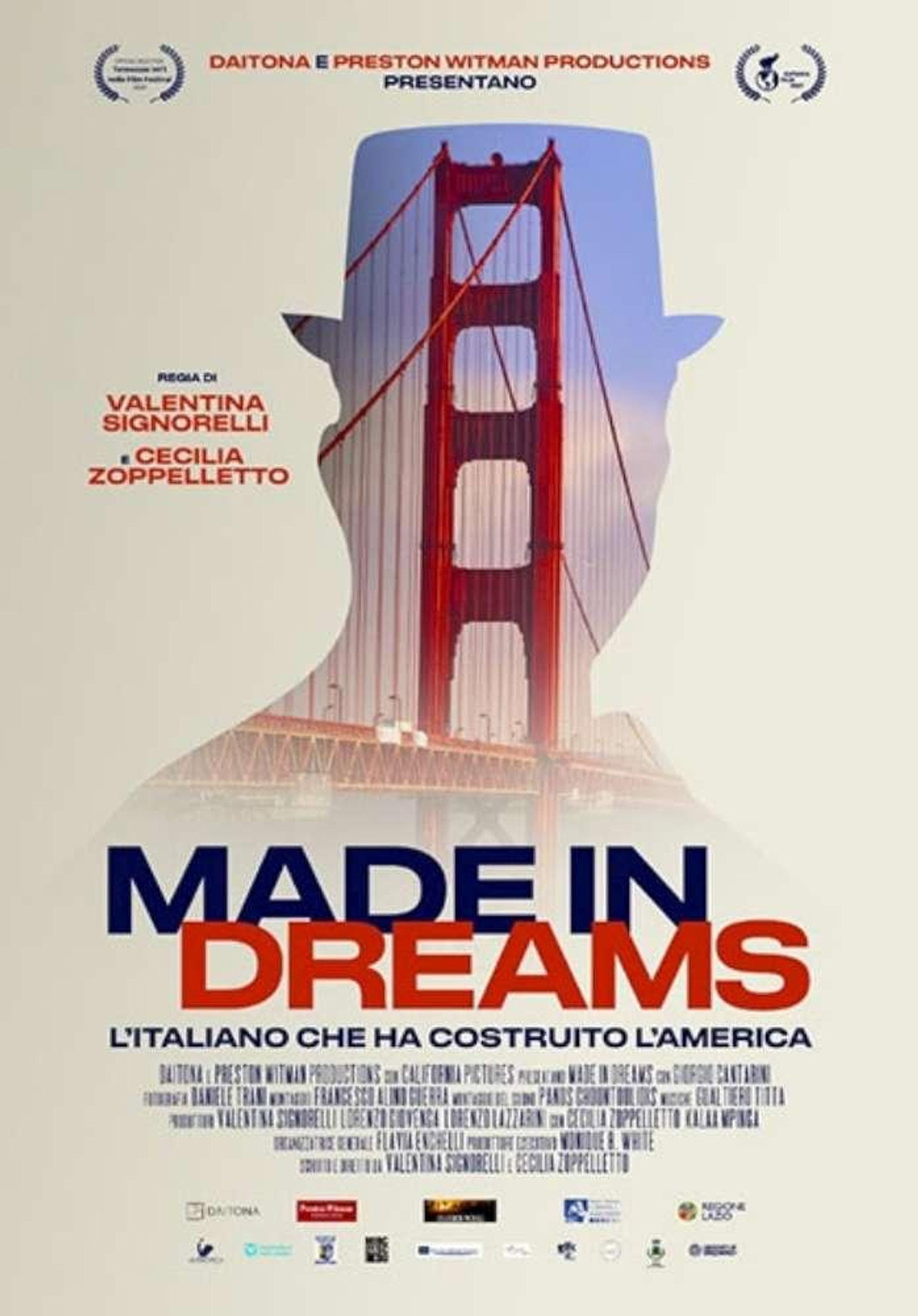 Made in Dreams - L'italiano che ha costruito l'America filmaffisch