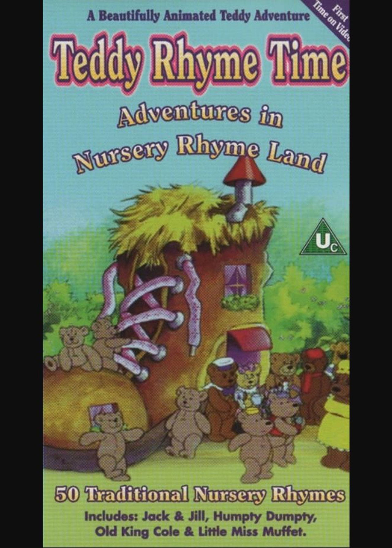 Teddy Rhyme Time: Adventures in Nursery Rhyme Land Backdrop