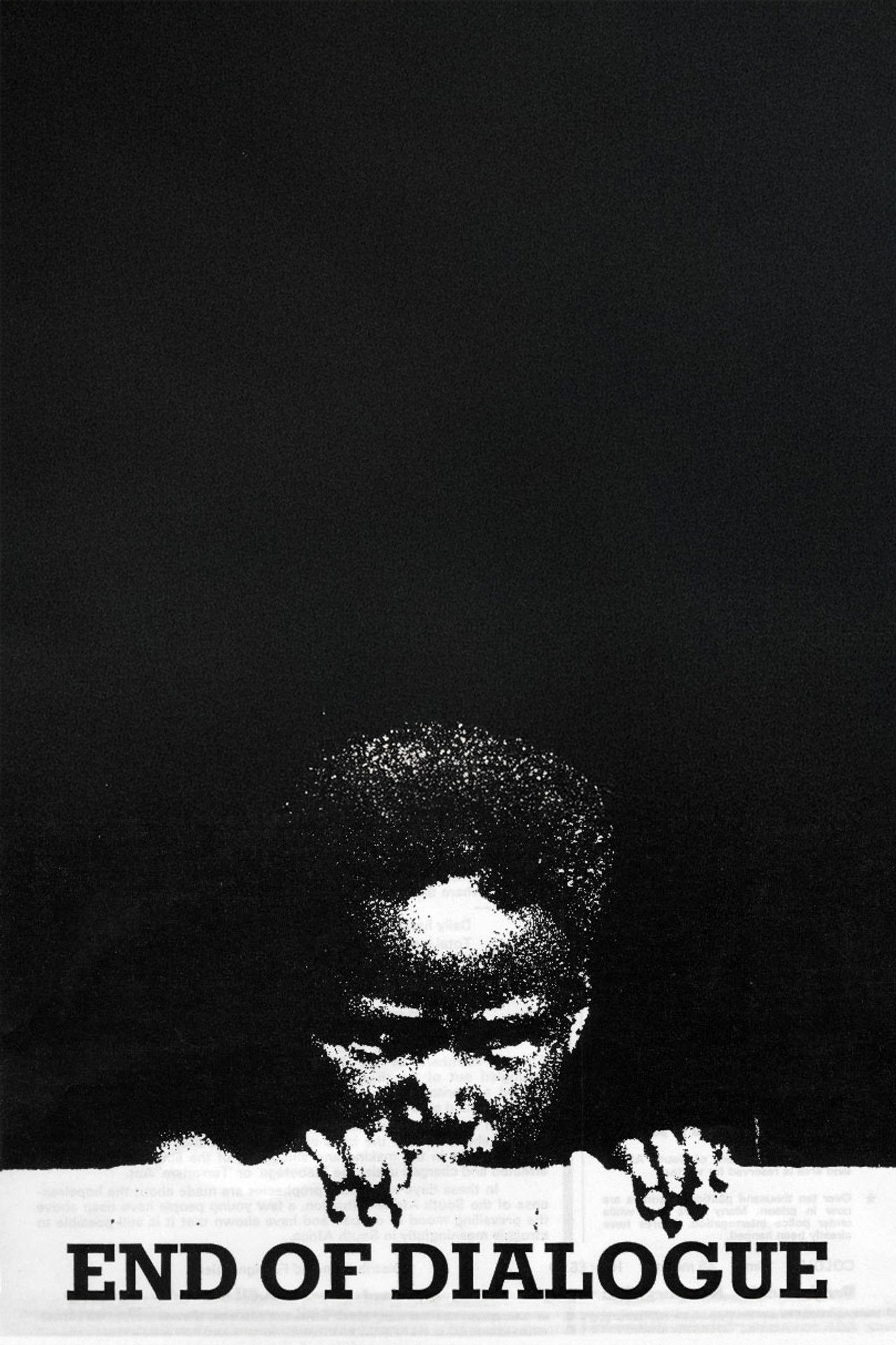 End of Dialogue poster