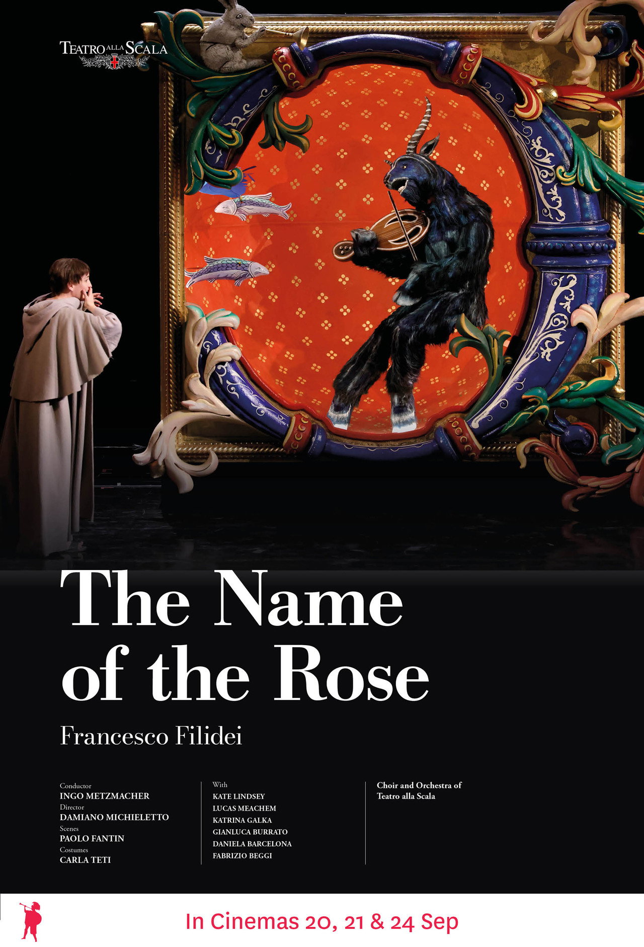La Scala: The Name Of The Rose filmaffisch