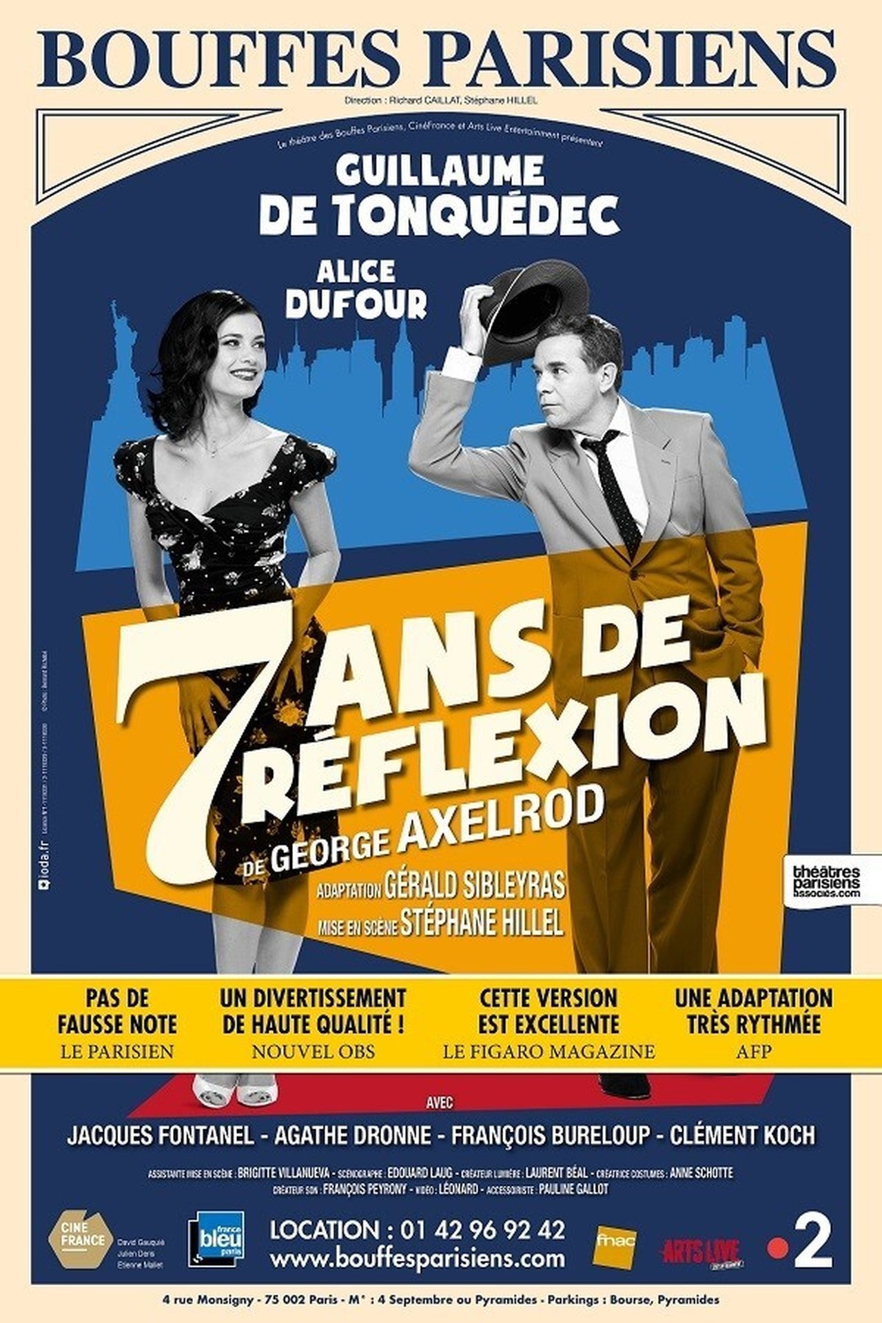 Sept ans de réflexion poster