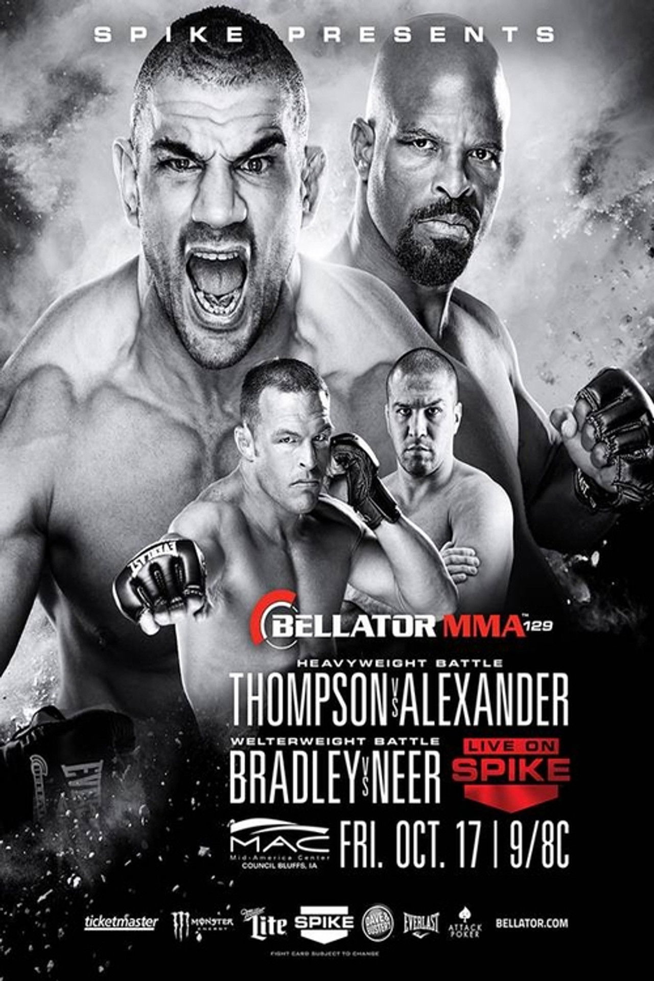Bellator 129 Backdrop