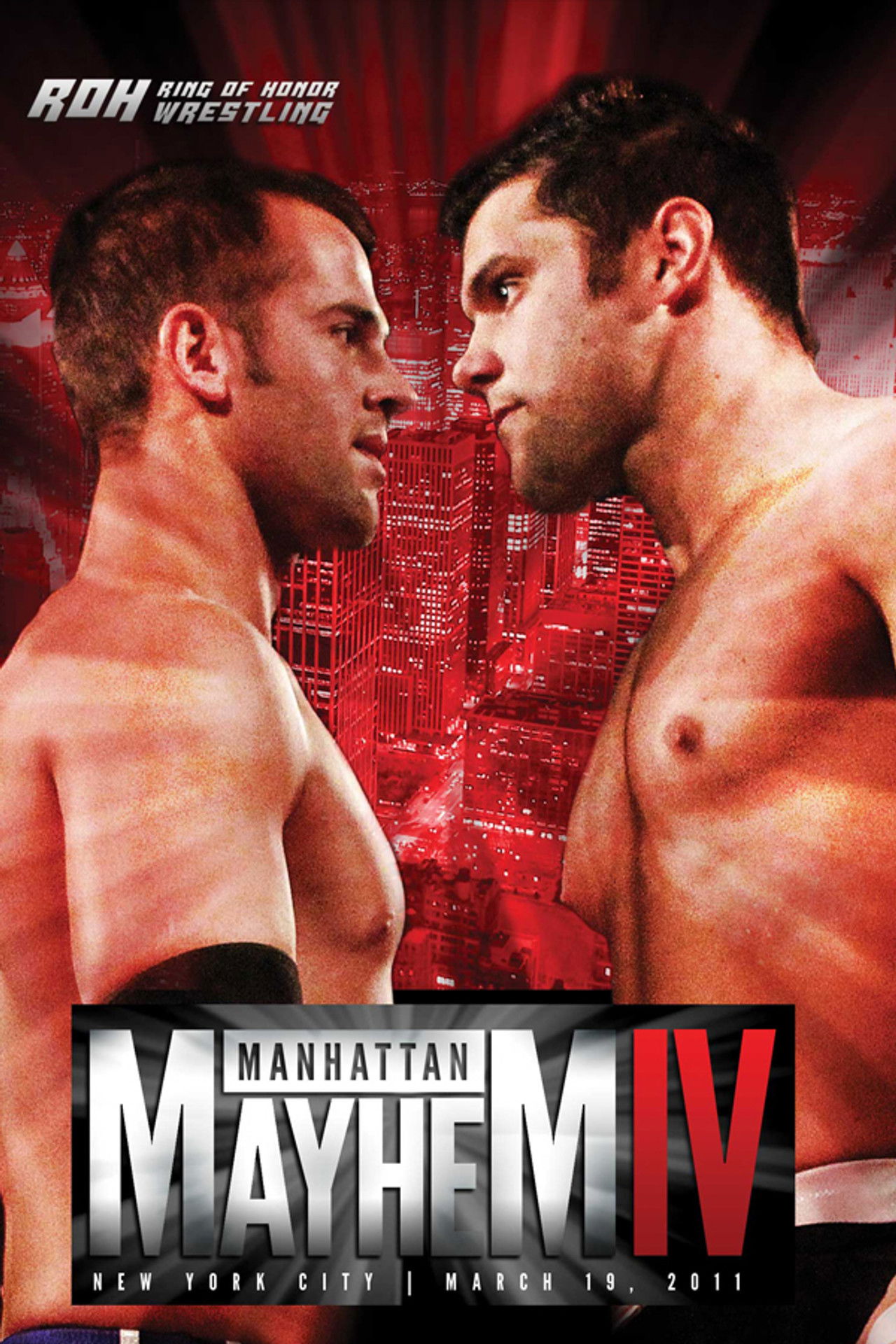 ROH: Manhattan Mayhem IV Backdrop