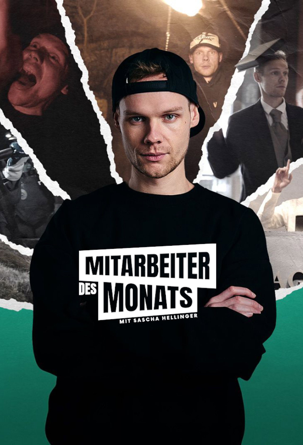 Mitarbeiter des Monats - mit Sascha Hellinger affisch
