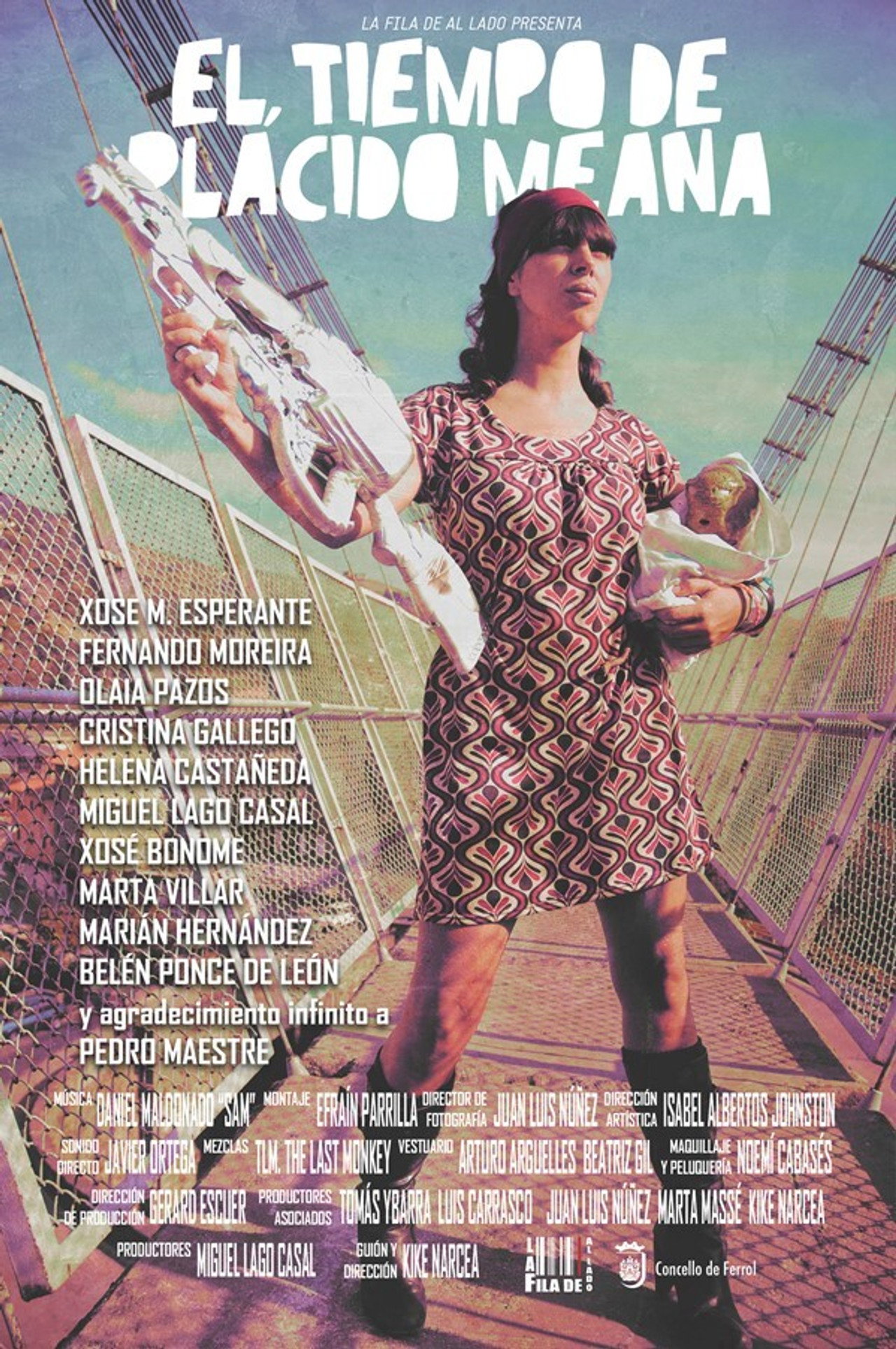 El tiempo de Plácido Meana filmaffisch