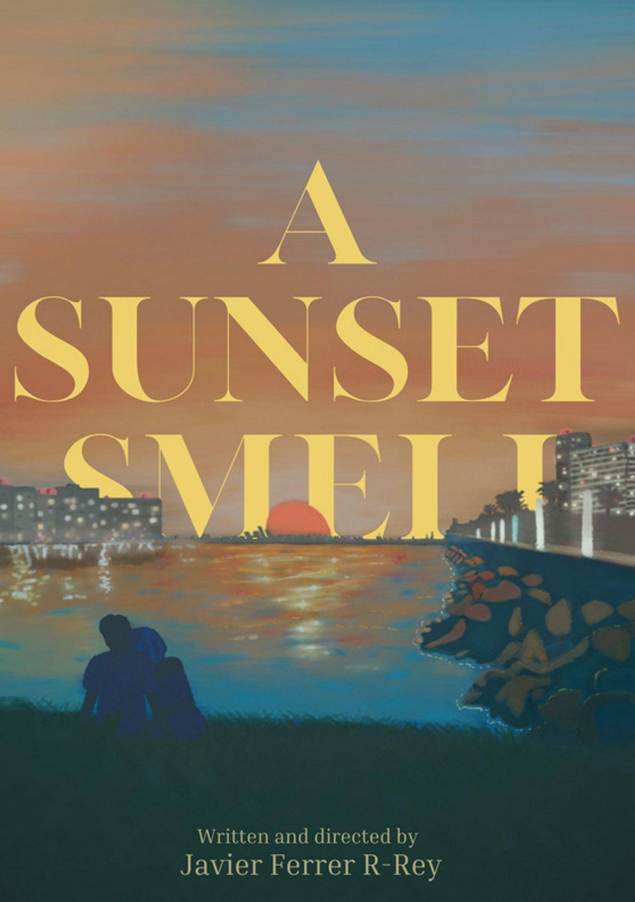 A Sunset Smell Backdrop