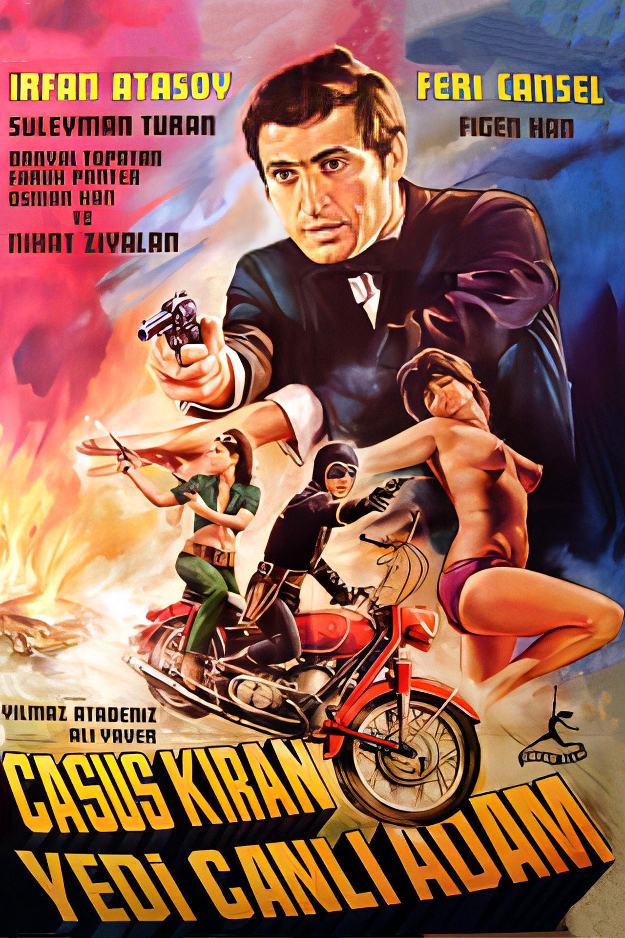 Casus Kıran: 7 Canlı Adam Backdrop