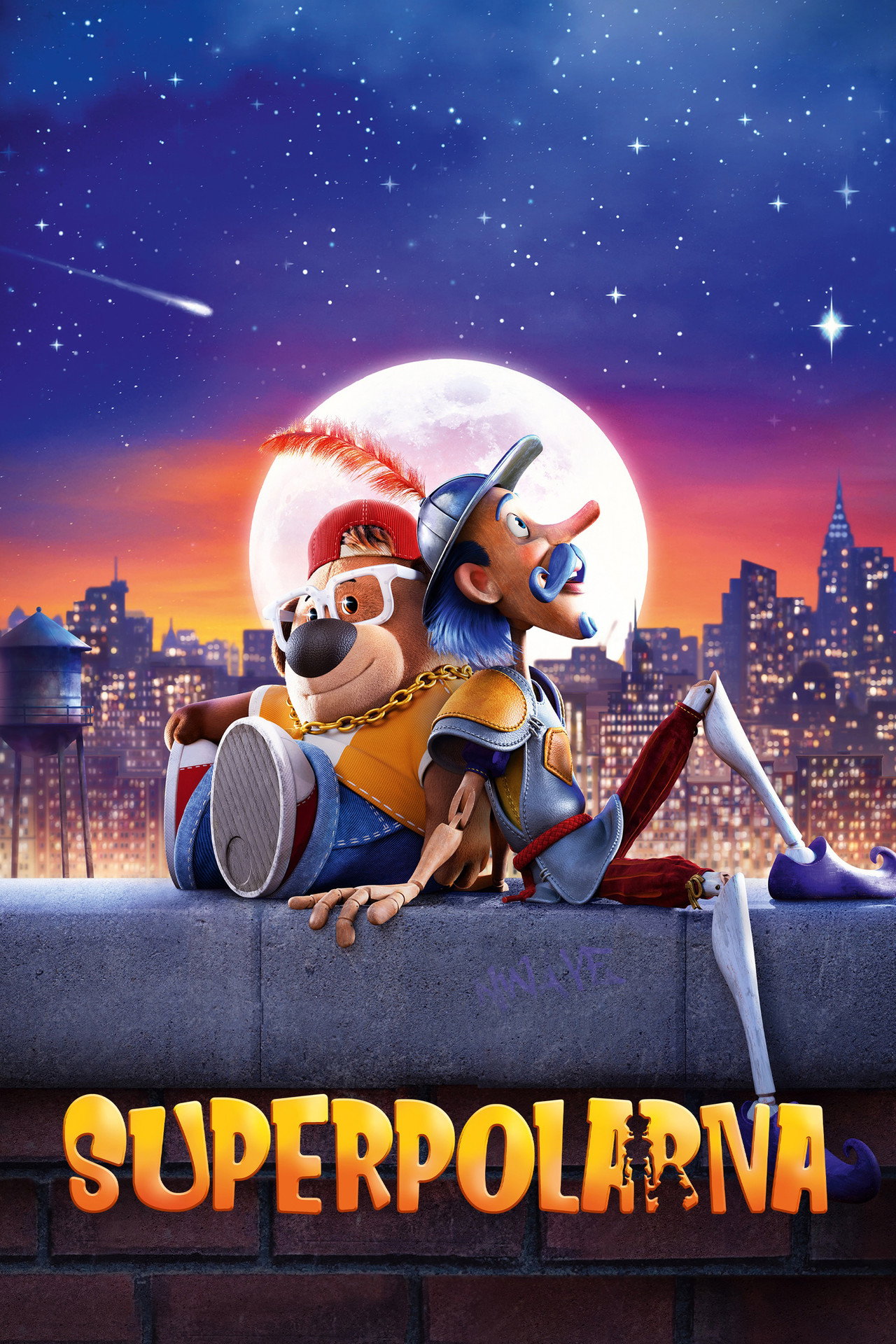Superpolarna filmaffisch