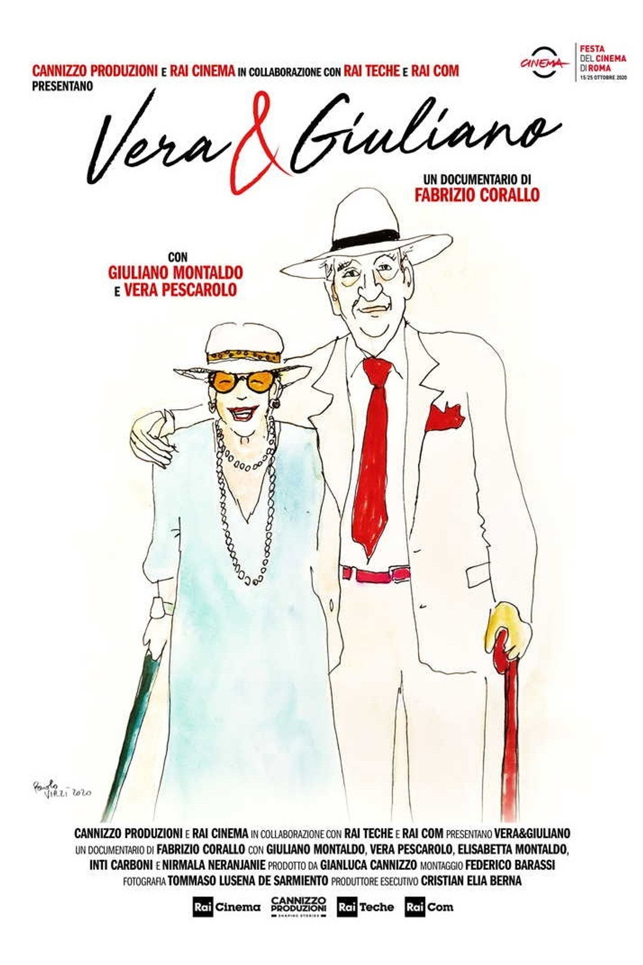 Vera & Giuliano filmaffisch