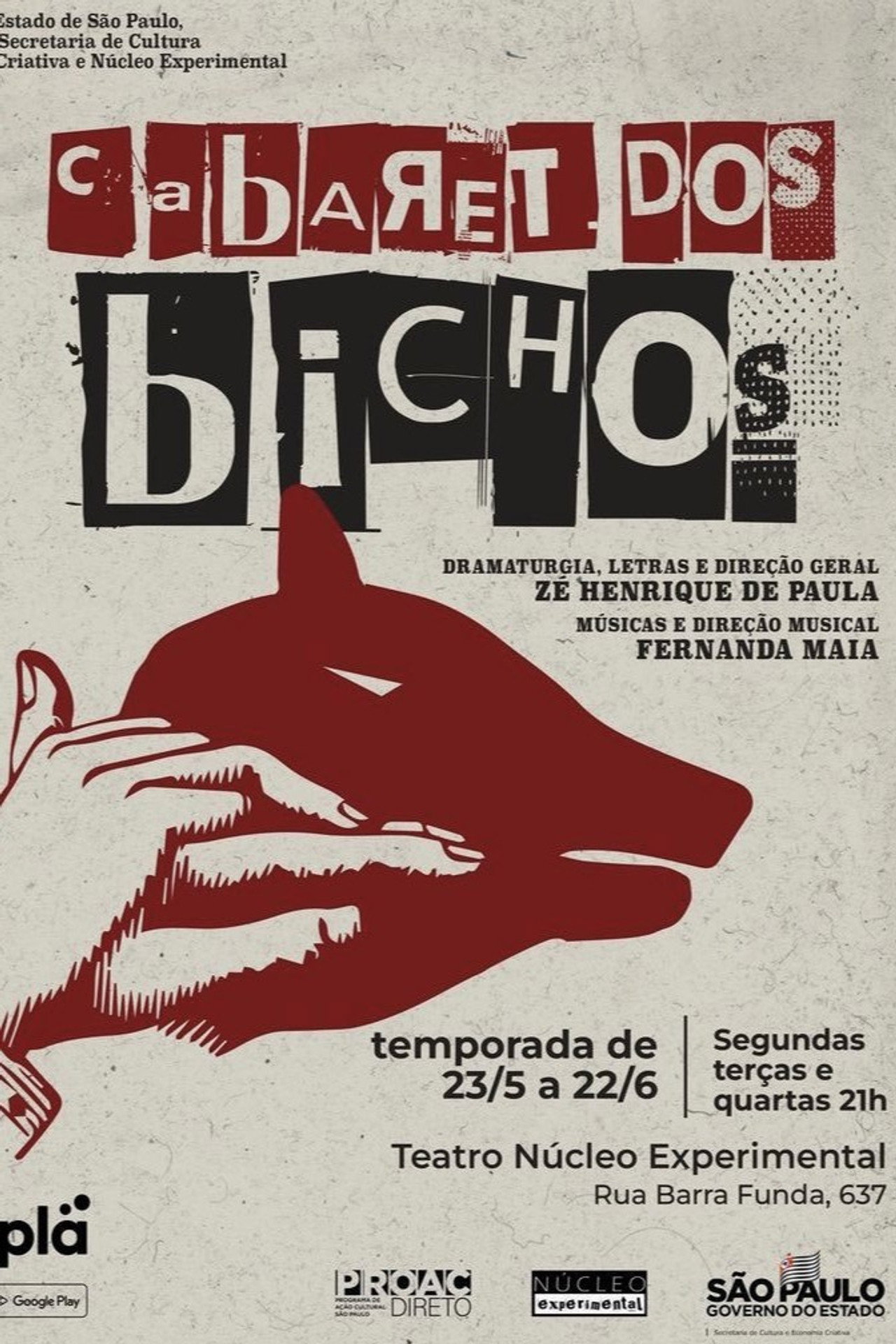 Cabaret dos Bichos filmaffisch