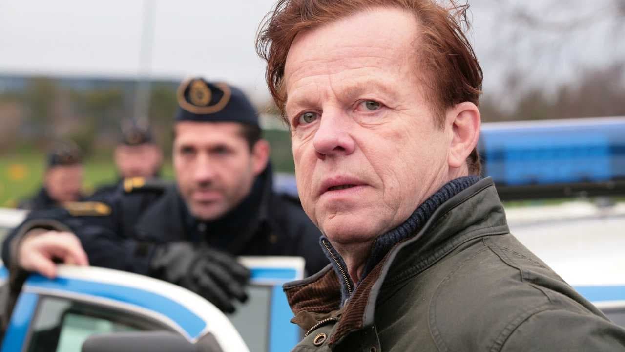 Scen från Wallander - Tjuven