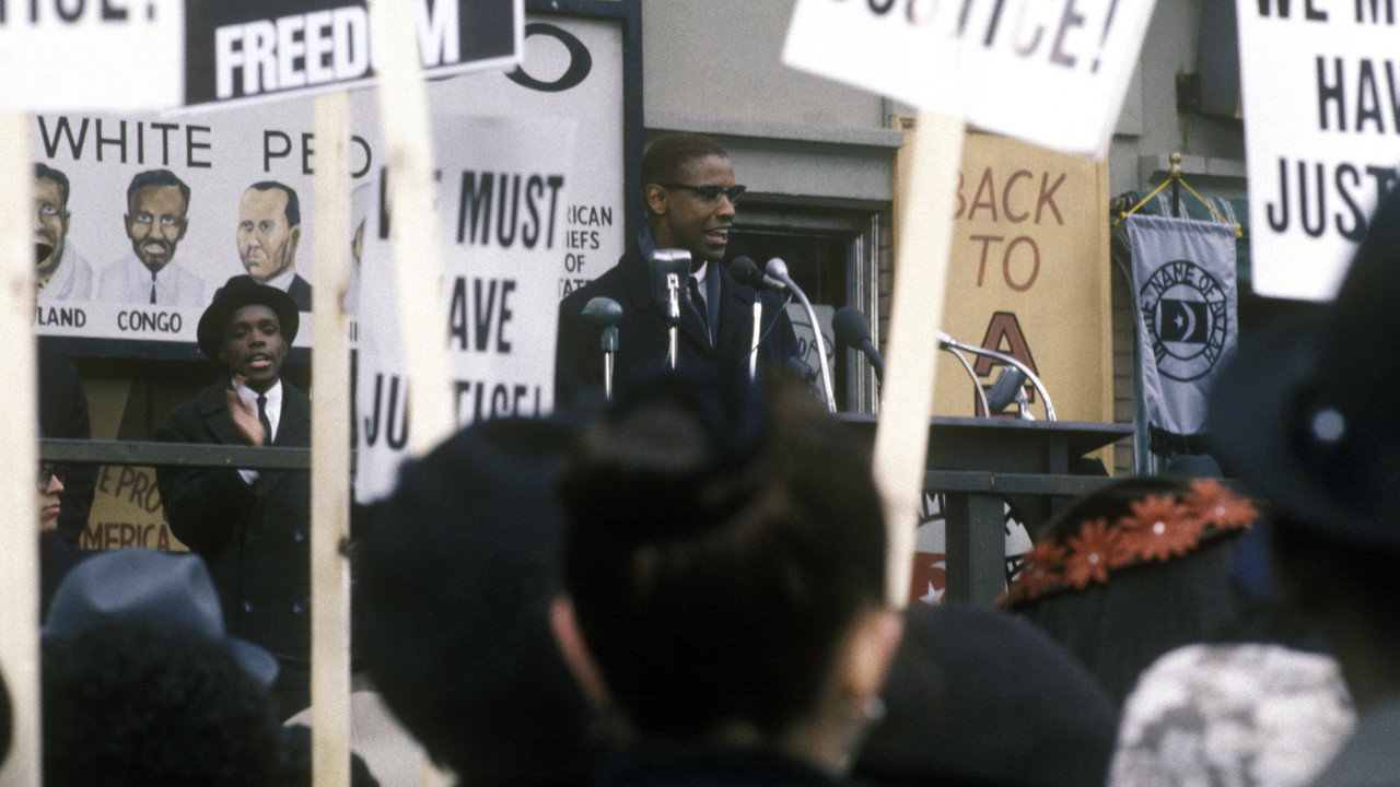 Malcolm X background 92