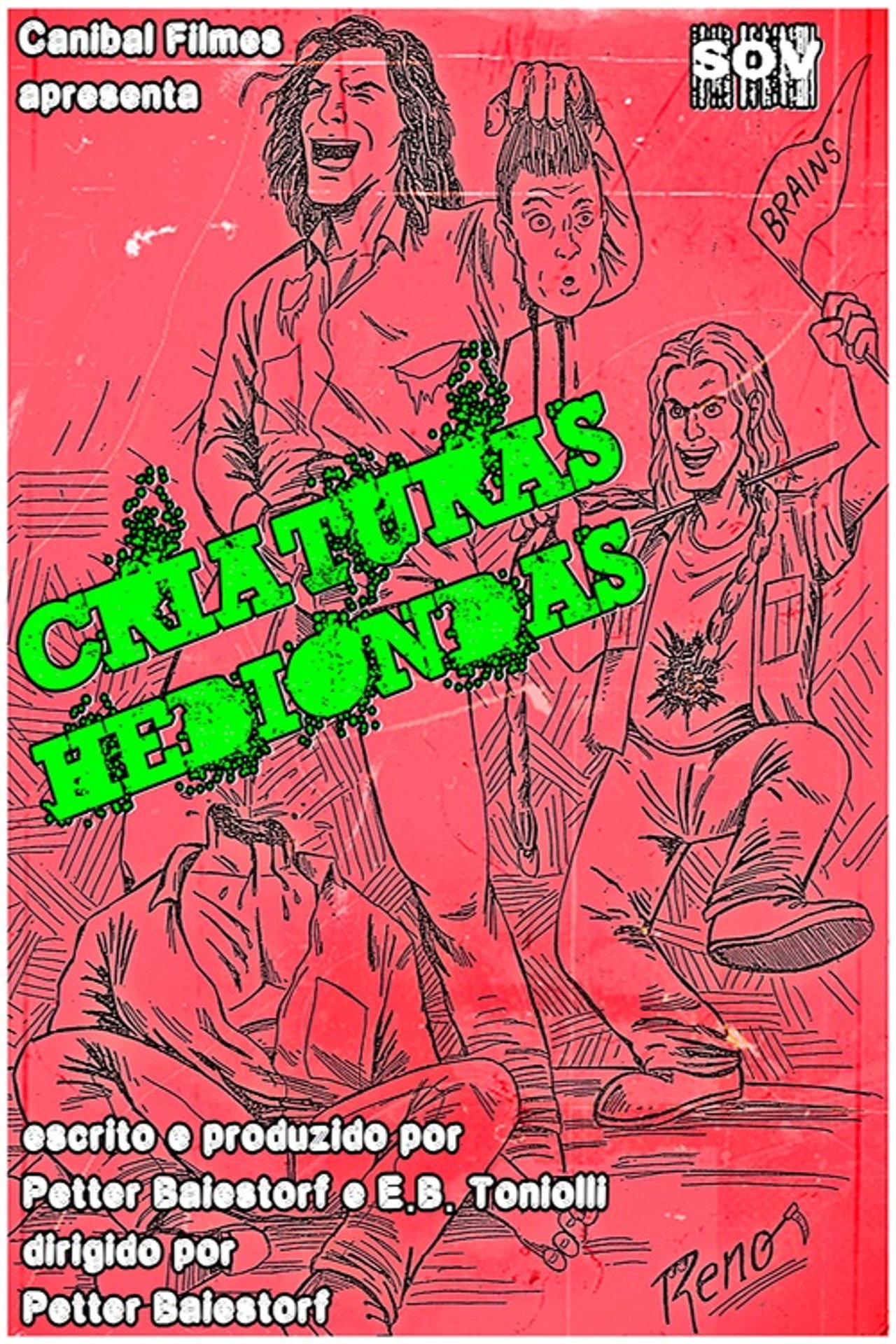 Criaturas Hediondas filmaffisch