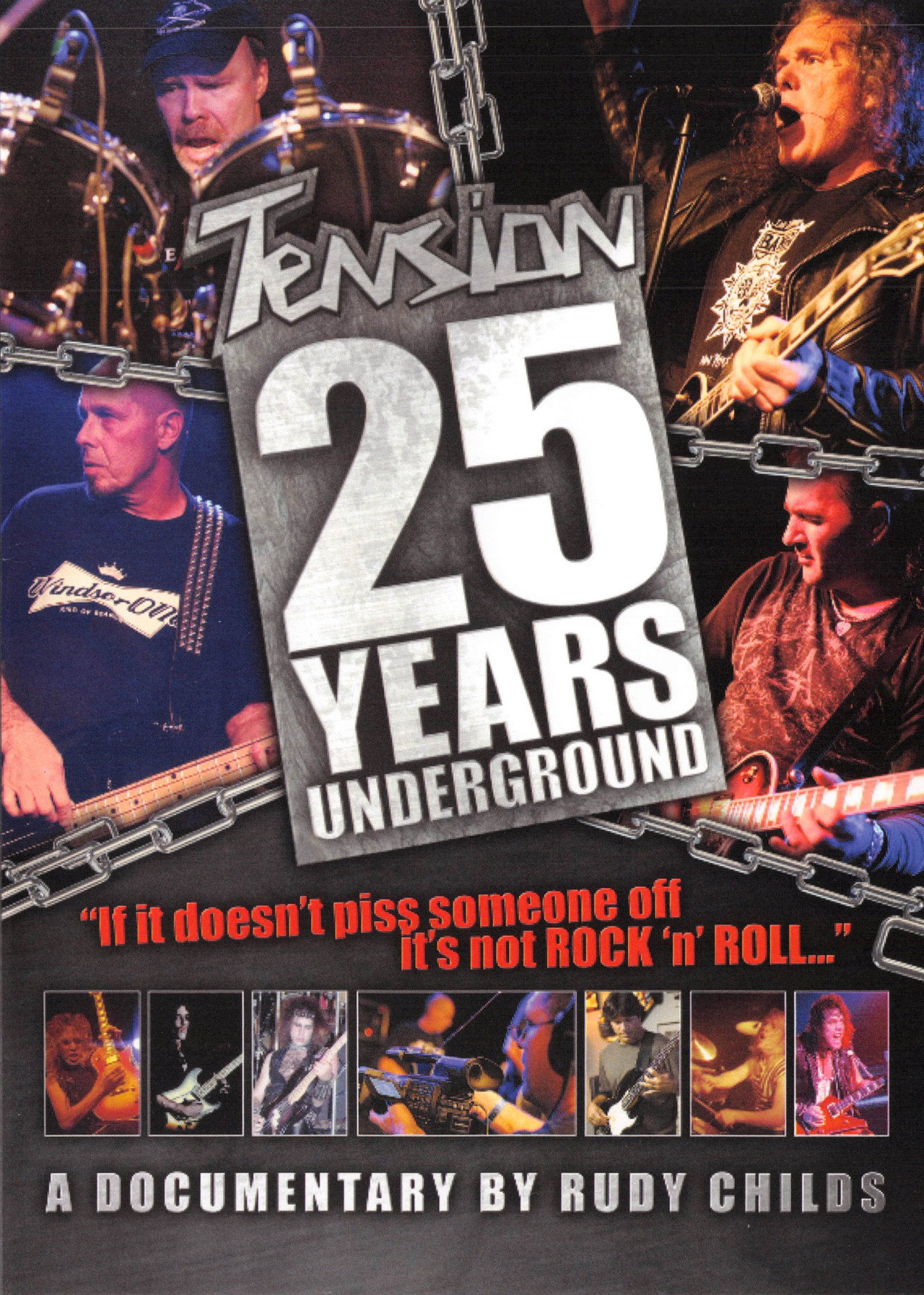Tension: 25 Years Underground Backdrop
