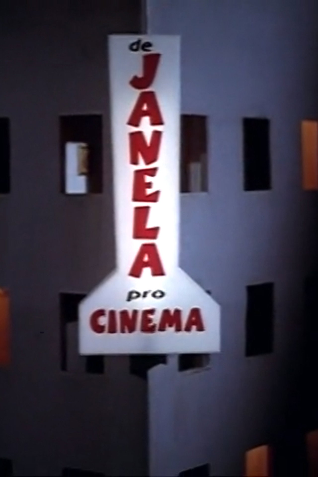 De Janela pro Cinema filmaffisch