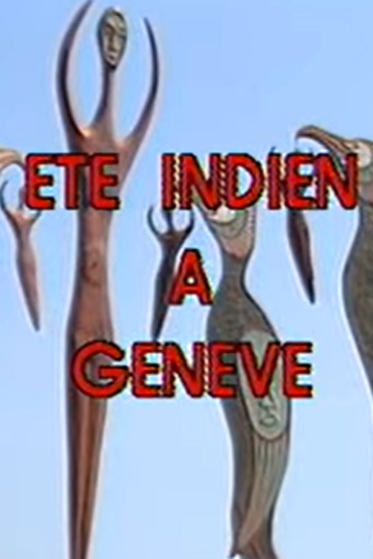 Été Indien a Geneve filmaffisch