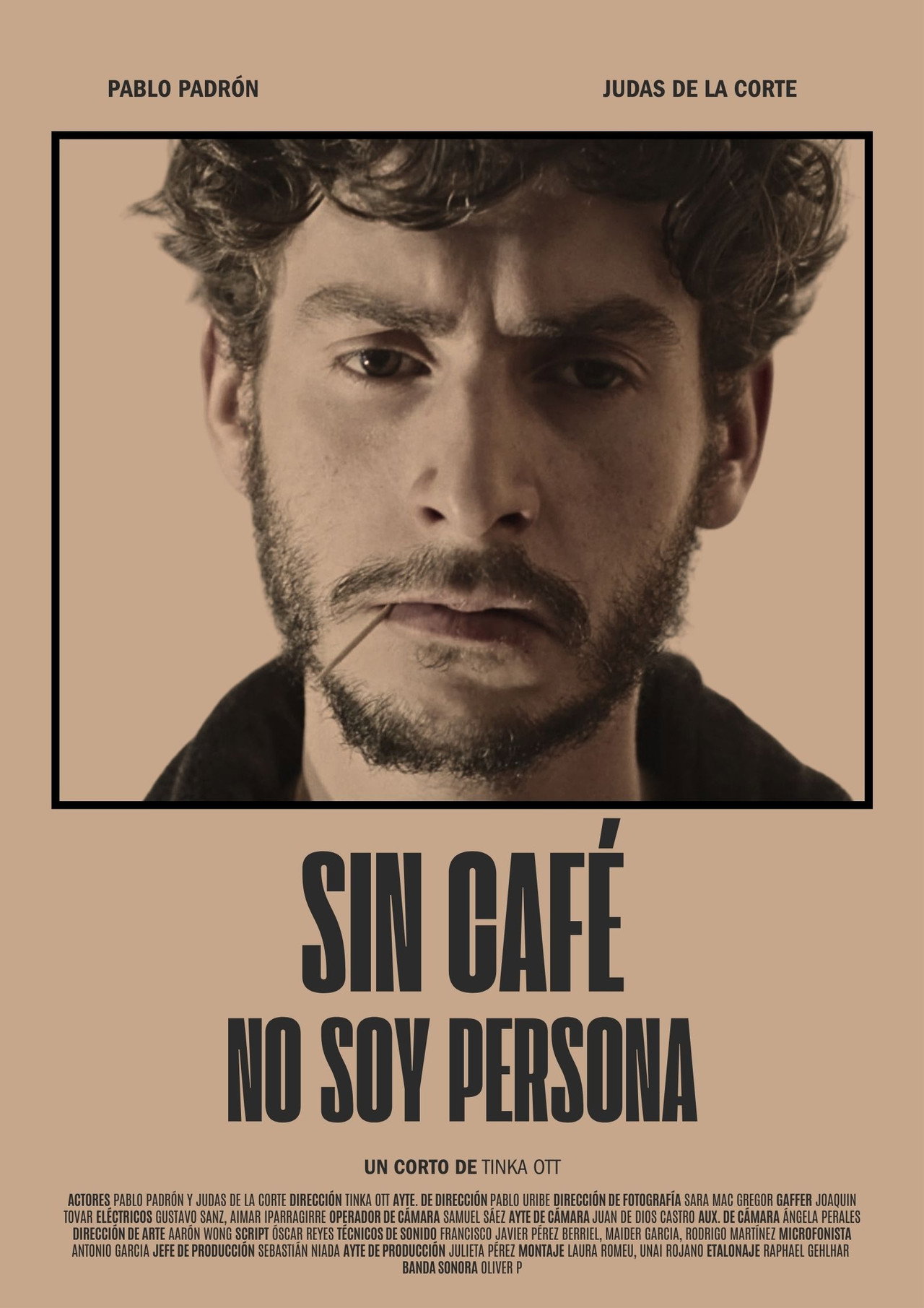 Sin café no soy persona Backdrop