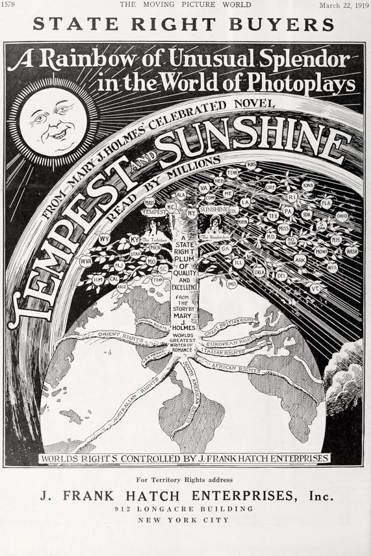 Tempest and Sunshine Backdrop