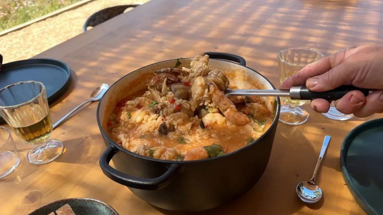Voyage en cuisine — Alentejo : arroz de peixe e marisco