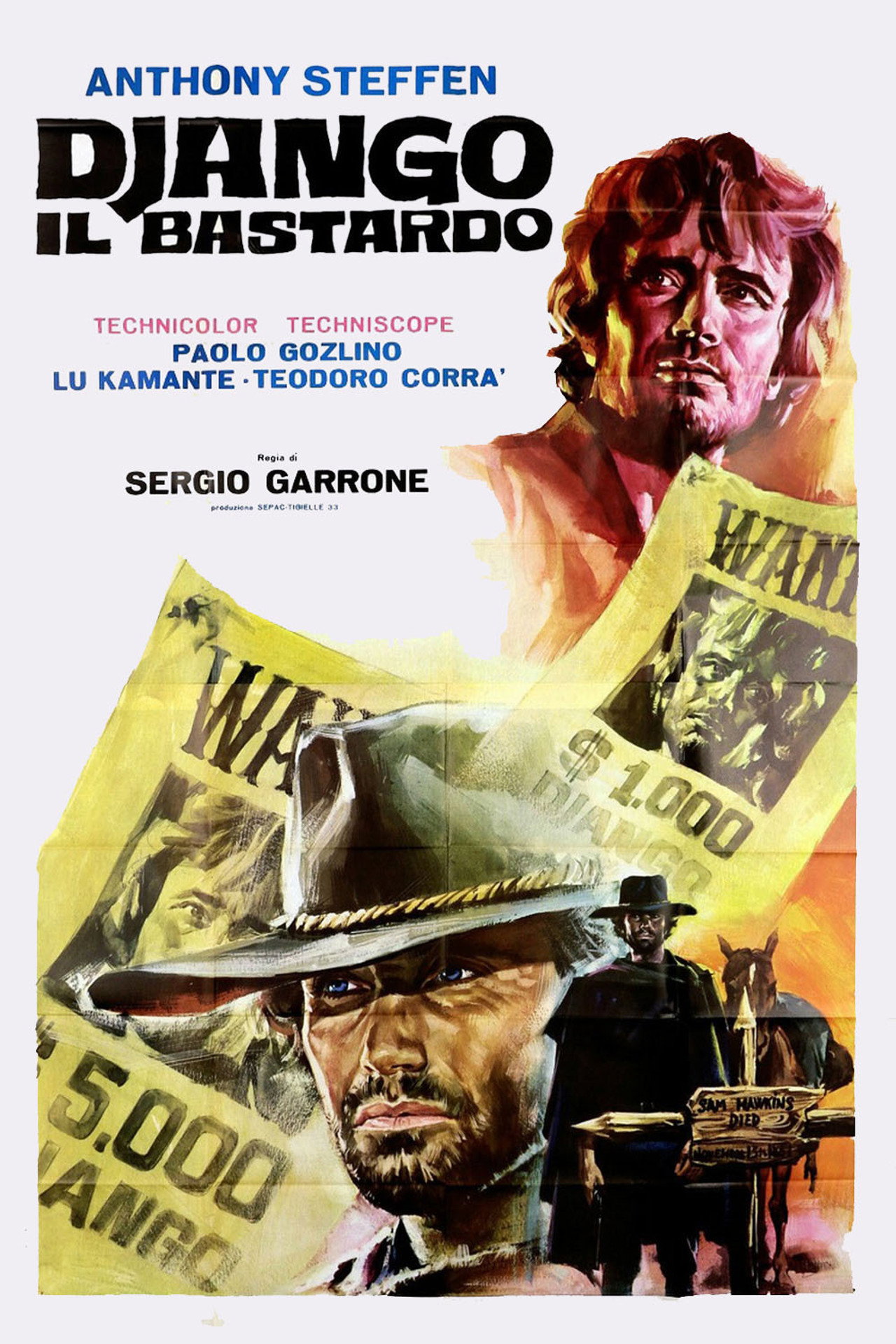 Django il bastardo filmaffisch