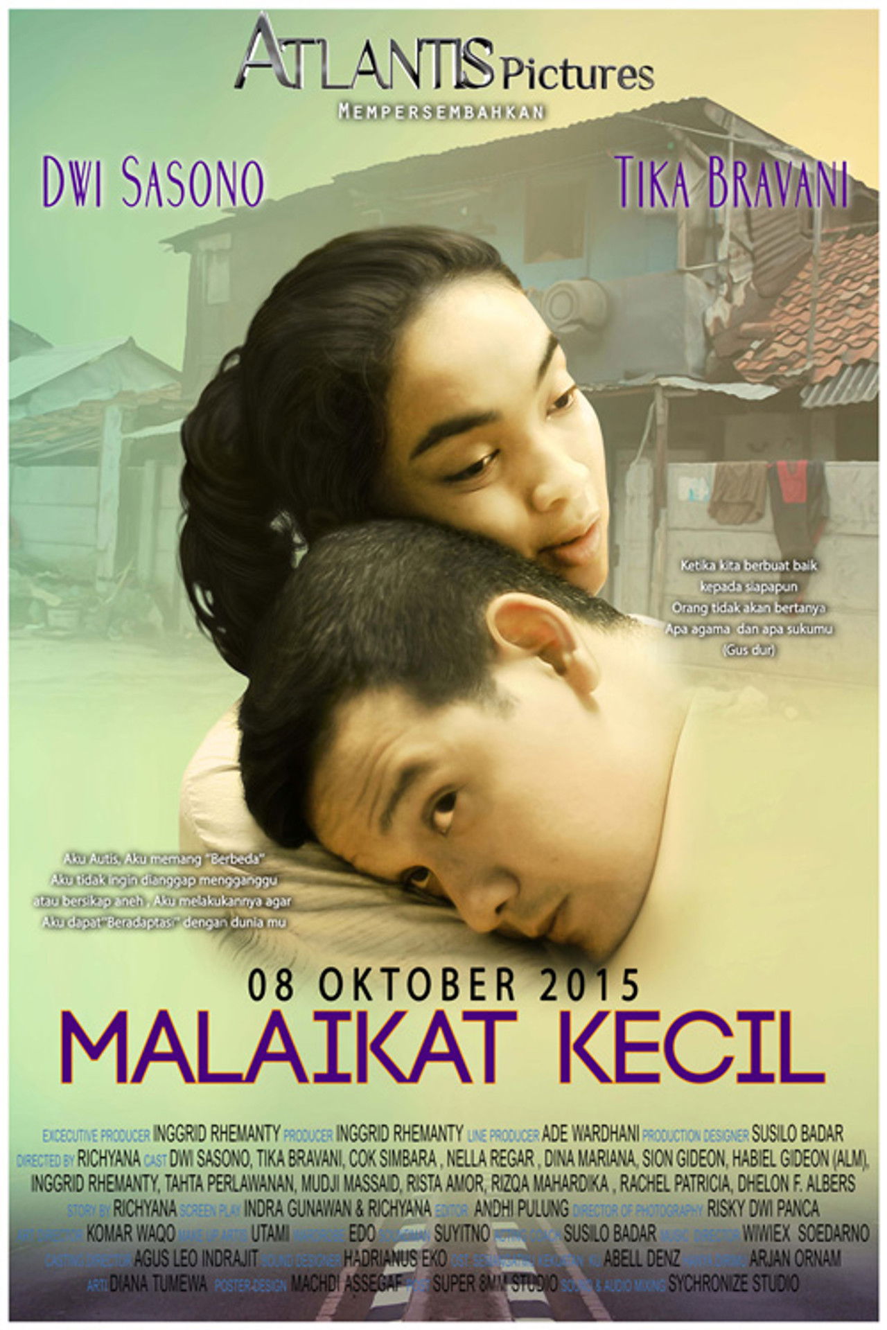 Malaikat Kecil Backdrop