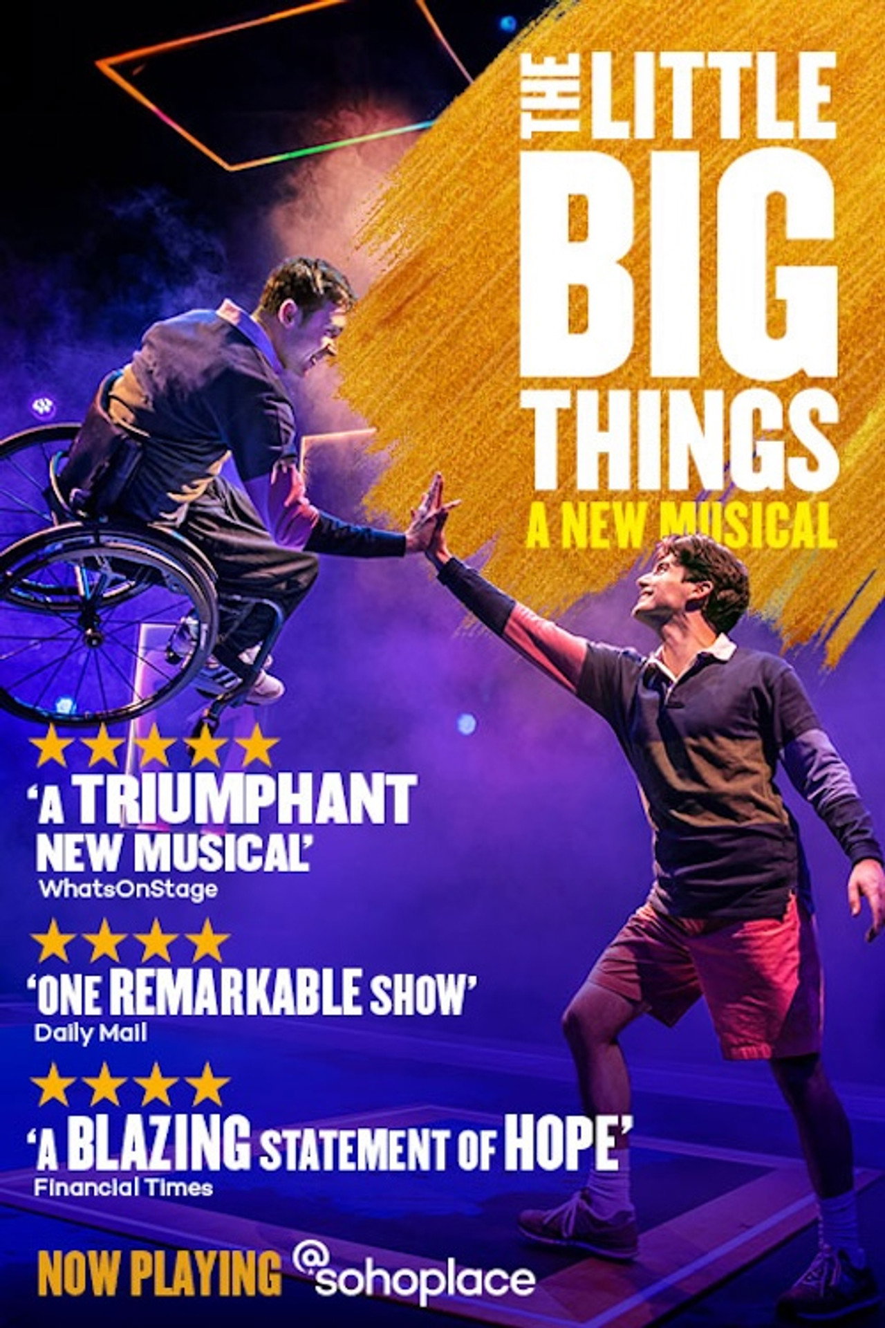 National Theatre Live: The Little Big Things filmaffisch