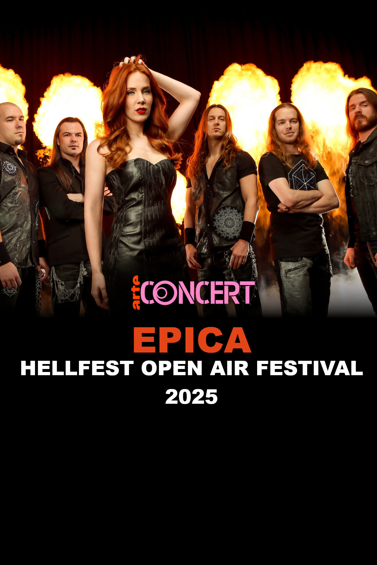 Epica : Hellfest 2025 filmaffisch