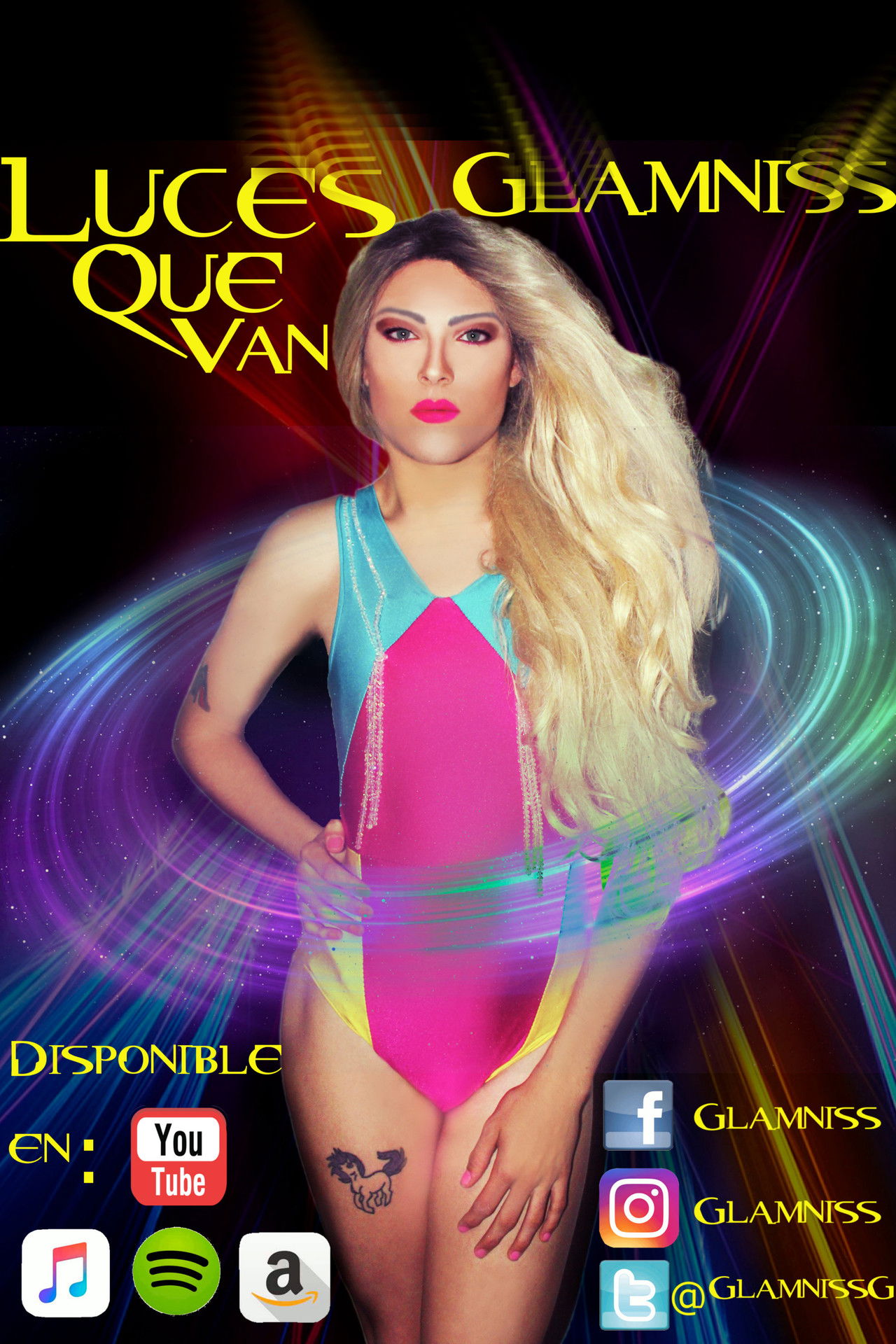 Luces Que Van Backdrop