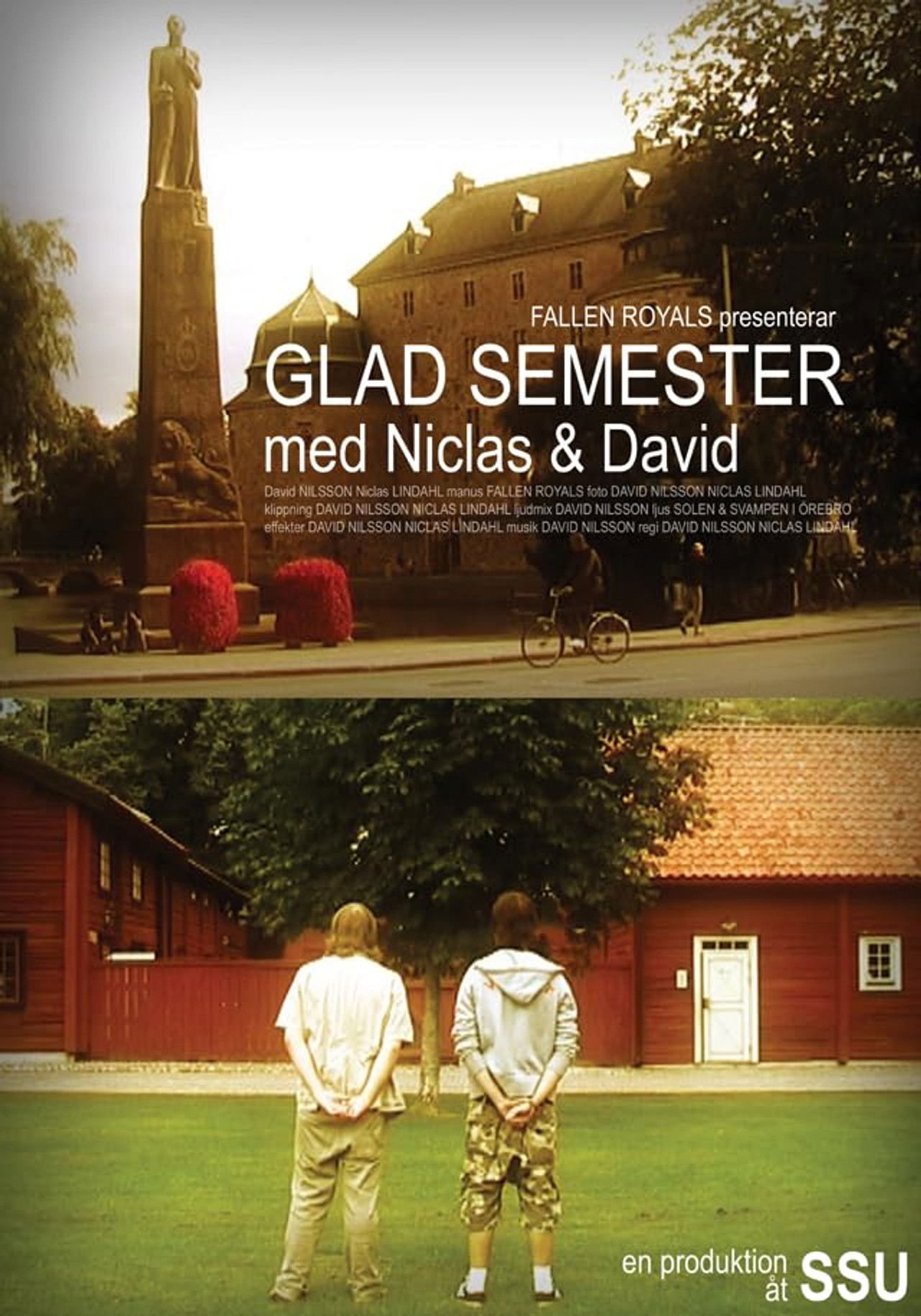 Glad semester med Niclas och David Backdrop