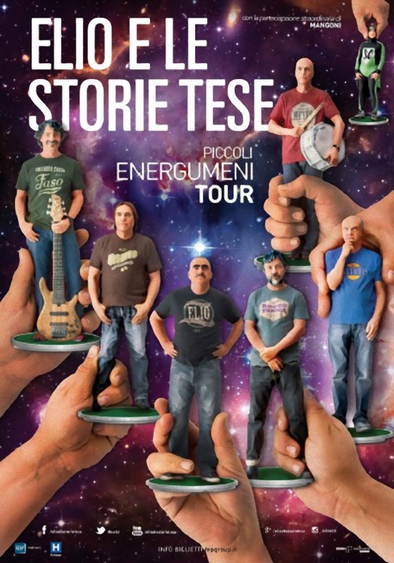 Elio e le Storie Tese - Piccoli energumeni tour poster