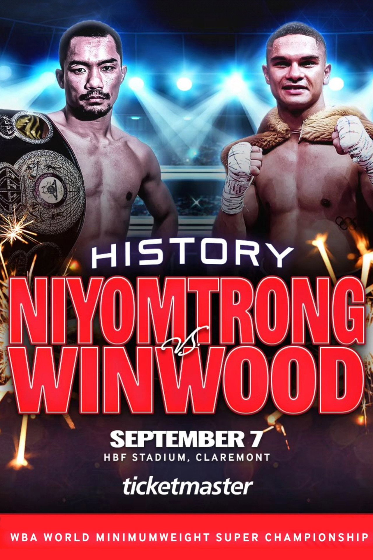 Thammanoon Niyomtrong vs. Alex Winwood filmaffisch