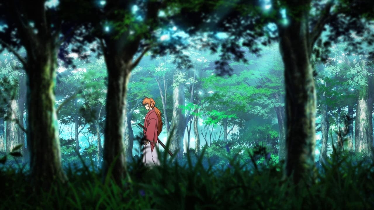 Scen från Rurouni Kenshin: New Kyoto Arc: Cage of Flames