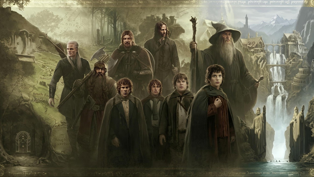 The Lord of the Rings: The Fellowship of the Ring background 96