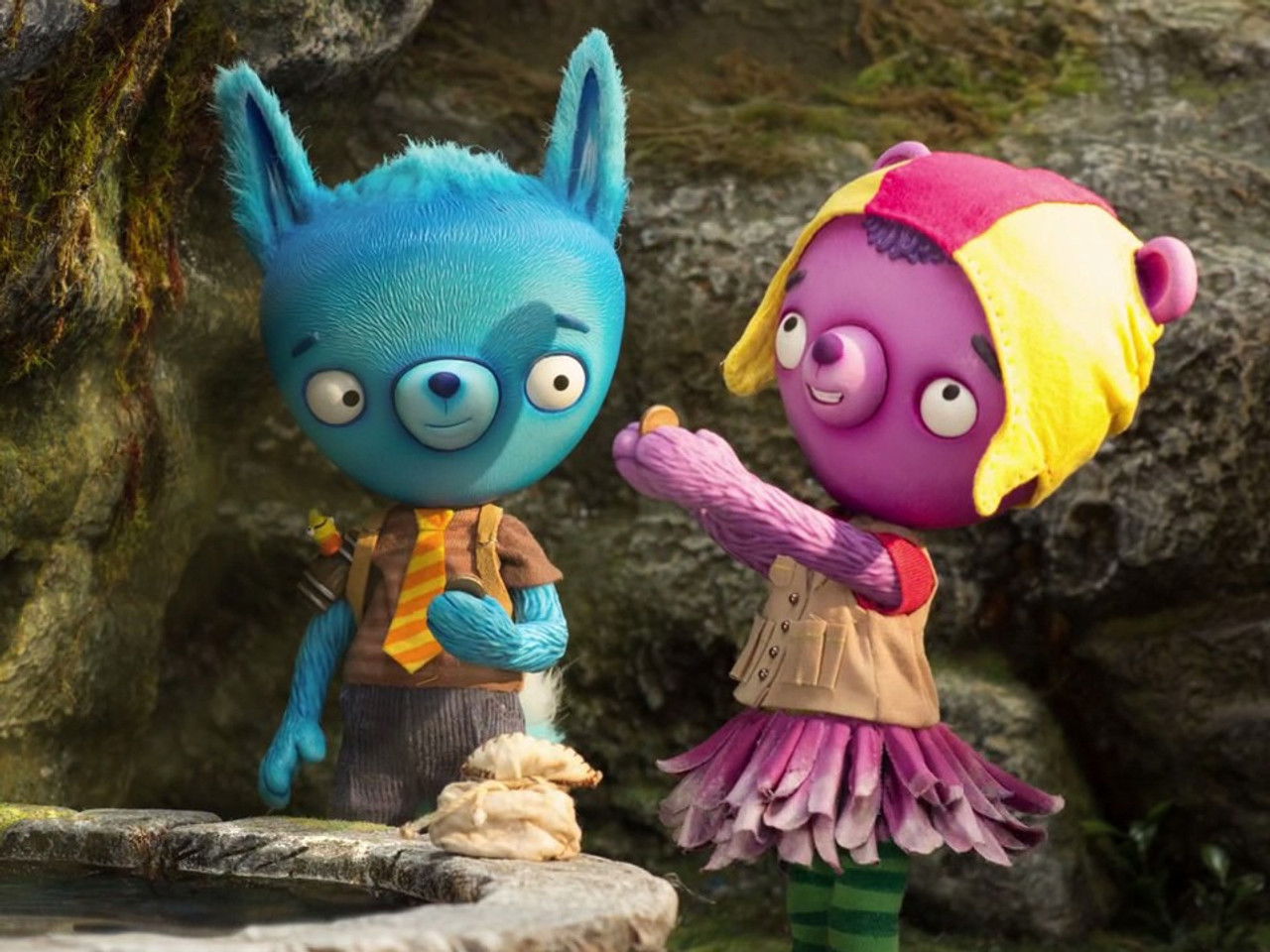 Folha Mágica backdrop