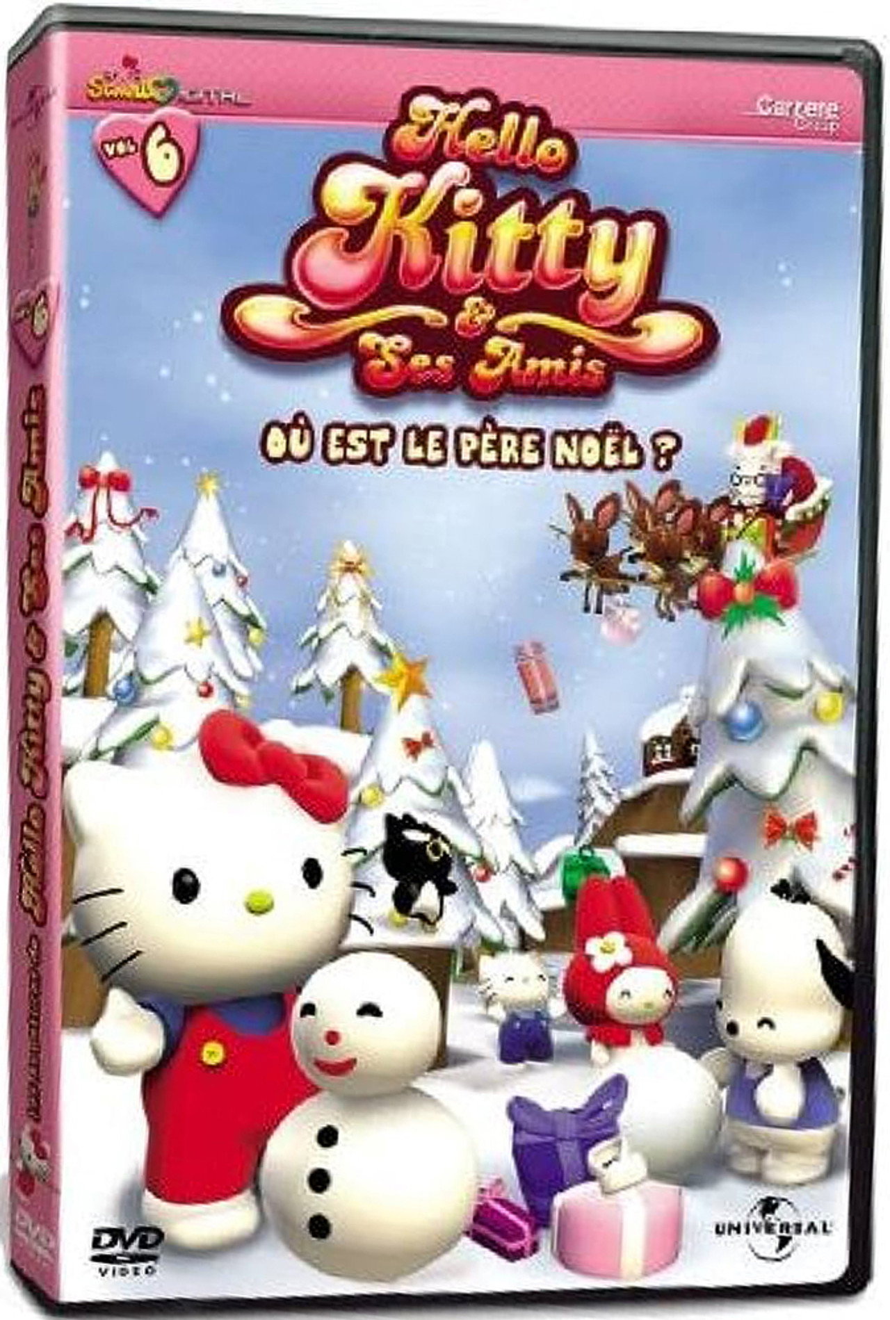 Hello Kitty and Friends: Where is Santa Claus? Backdrop