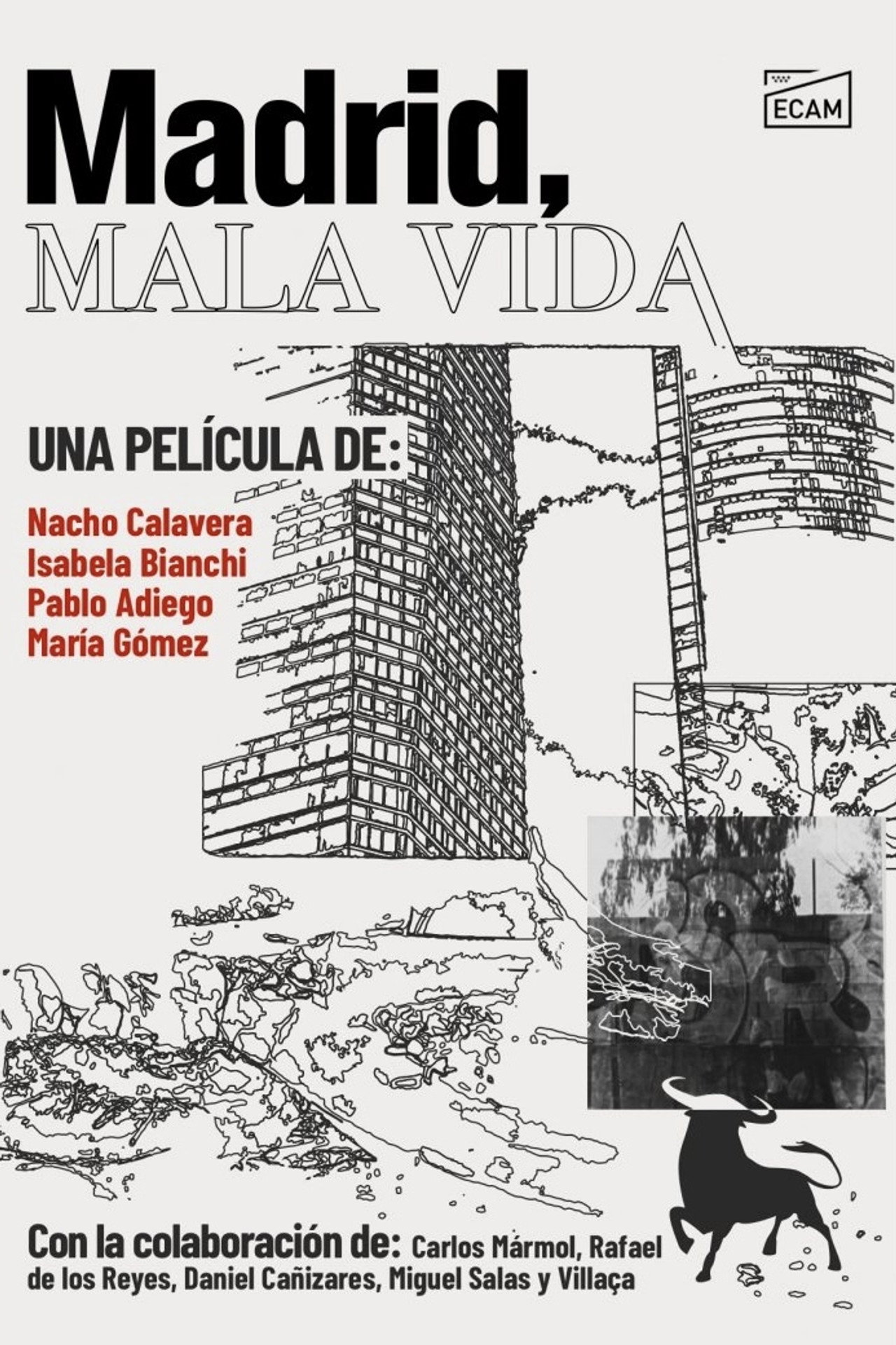 Madrid, mala vida filmaffisch