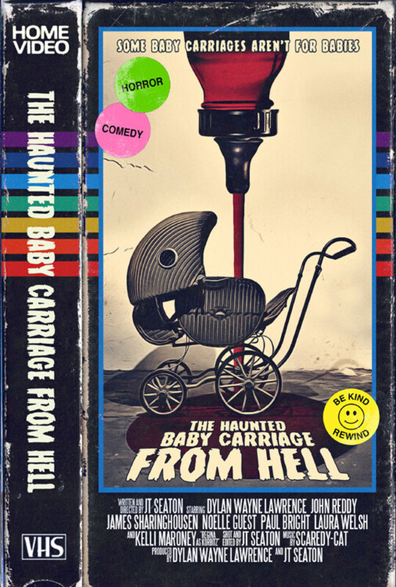 The Haunted Baby Carriage From Hell Backdrop
