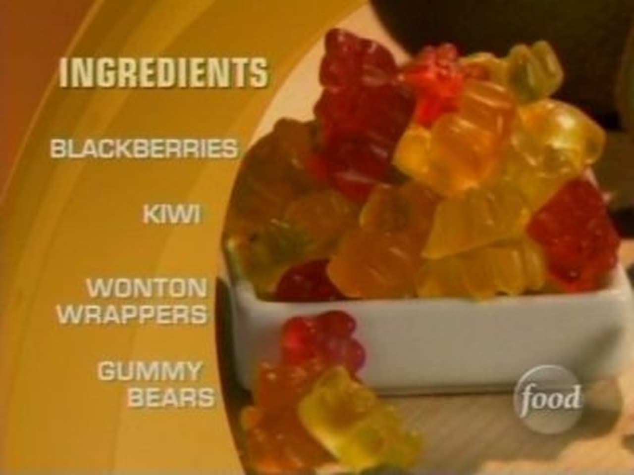 Chopped - Season 1 Episode 13 : Strawberries, Turkey and Gummi Bears