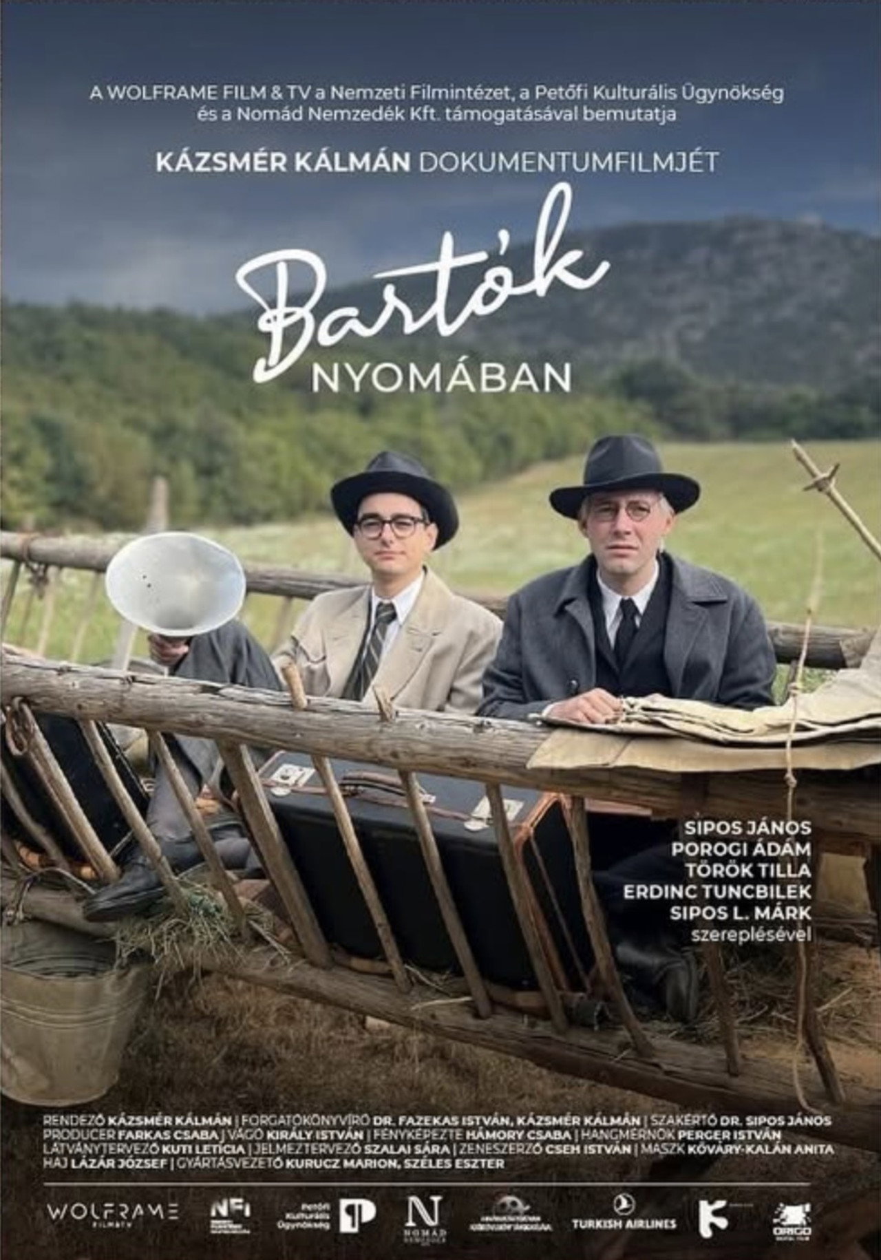 Bartók nyomában filmaffisch
