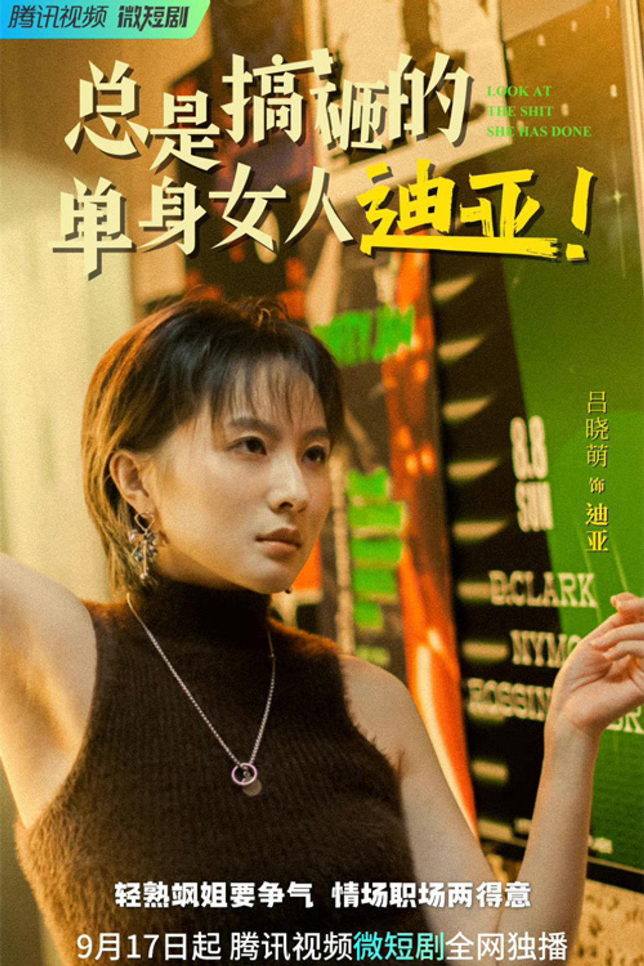 总是搞砸的单身女人迪亚! affisch