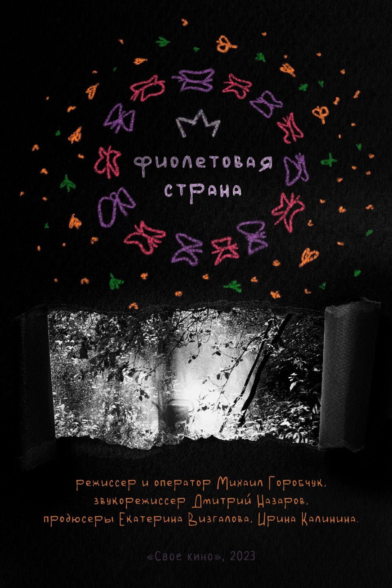 Violet Country Backdrop