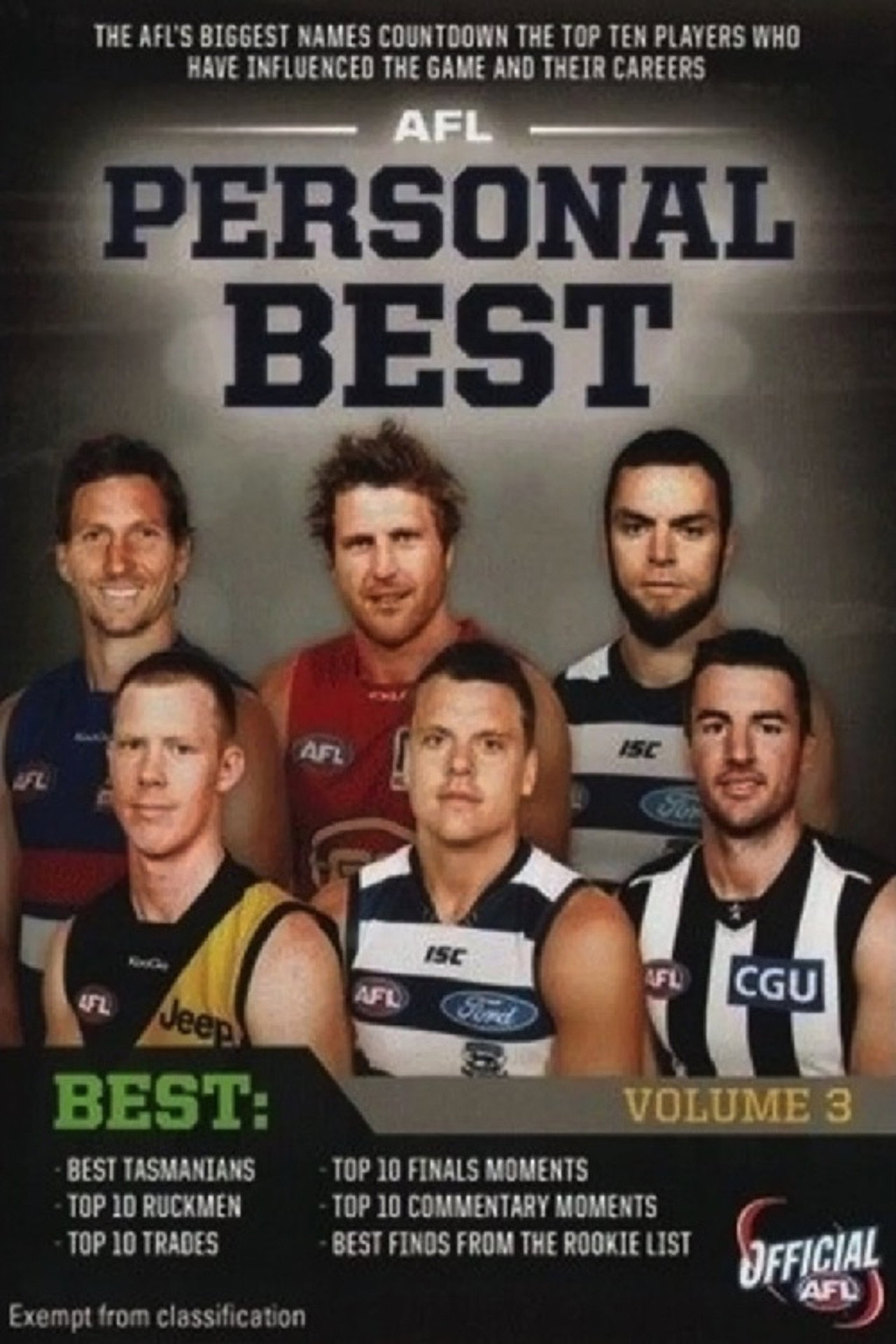 AFL Personal Best Volume 3 Backdrop