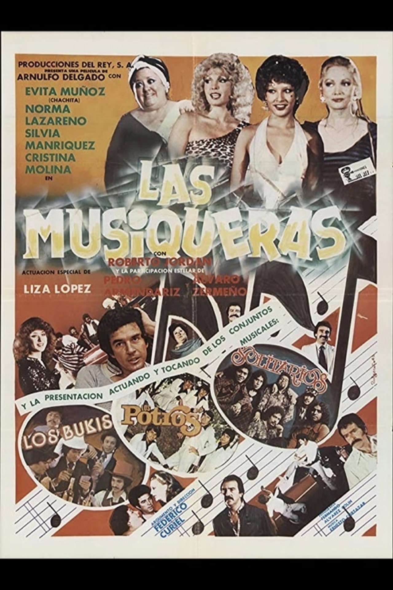 Las musiqueras filmaffisch