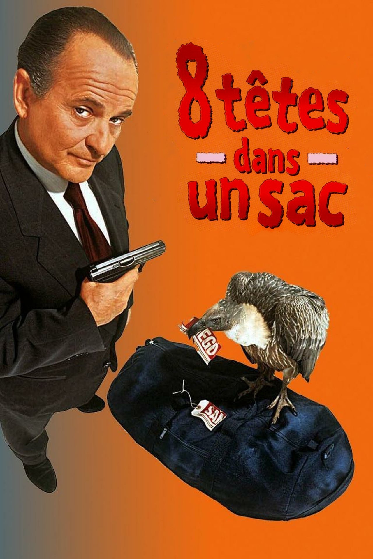 8 Têtes dans un sac poster