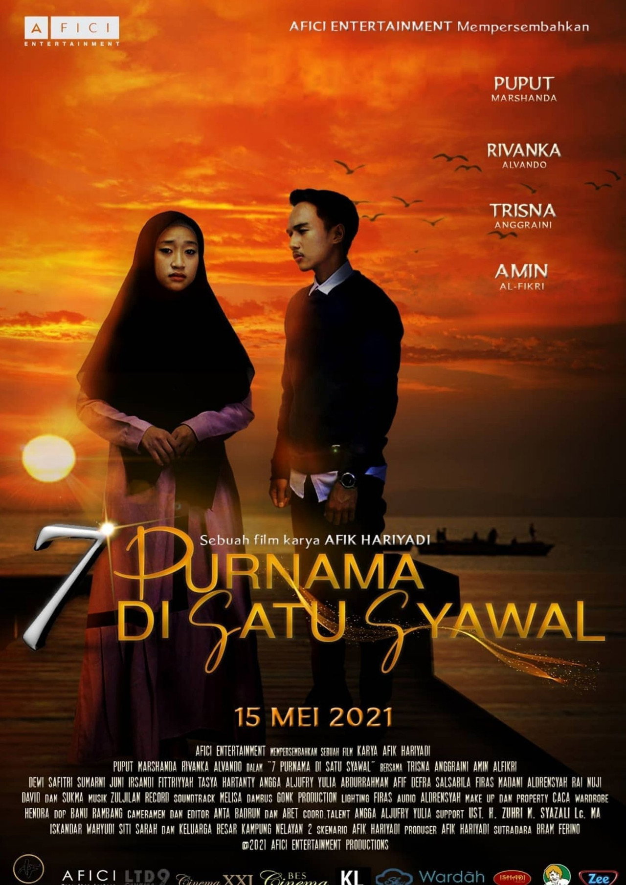 7 Purnama di Satu Syawal Backdrop