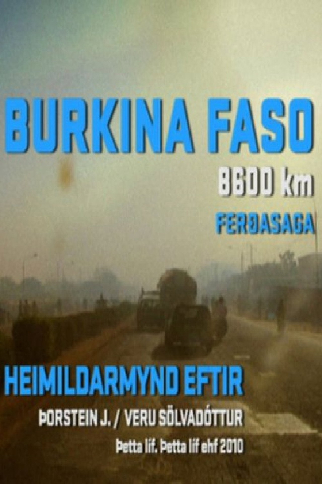 Burkina Faso 8600 km filmaffisch