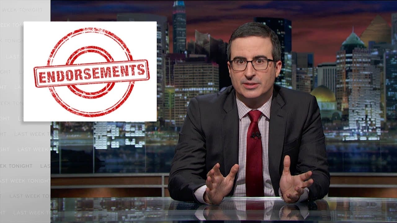 Last Week Tonight with John Oliver - Season 0 Episode 39 : Endorsements