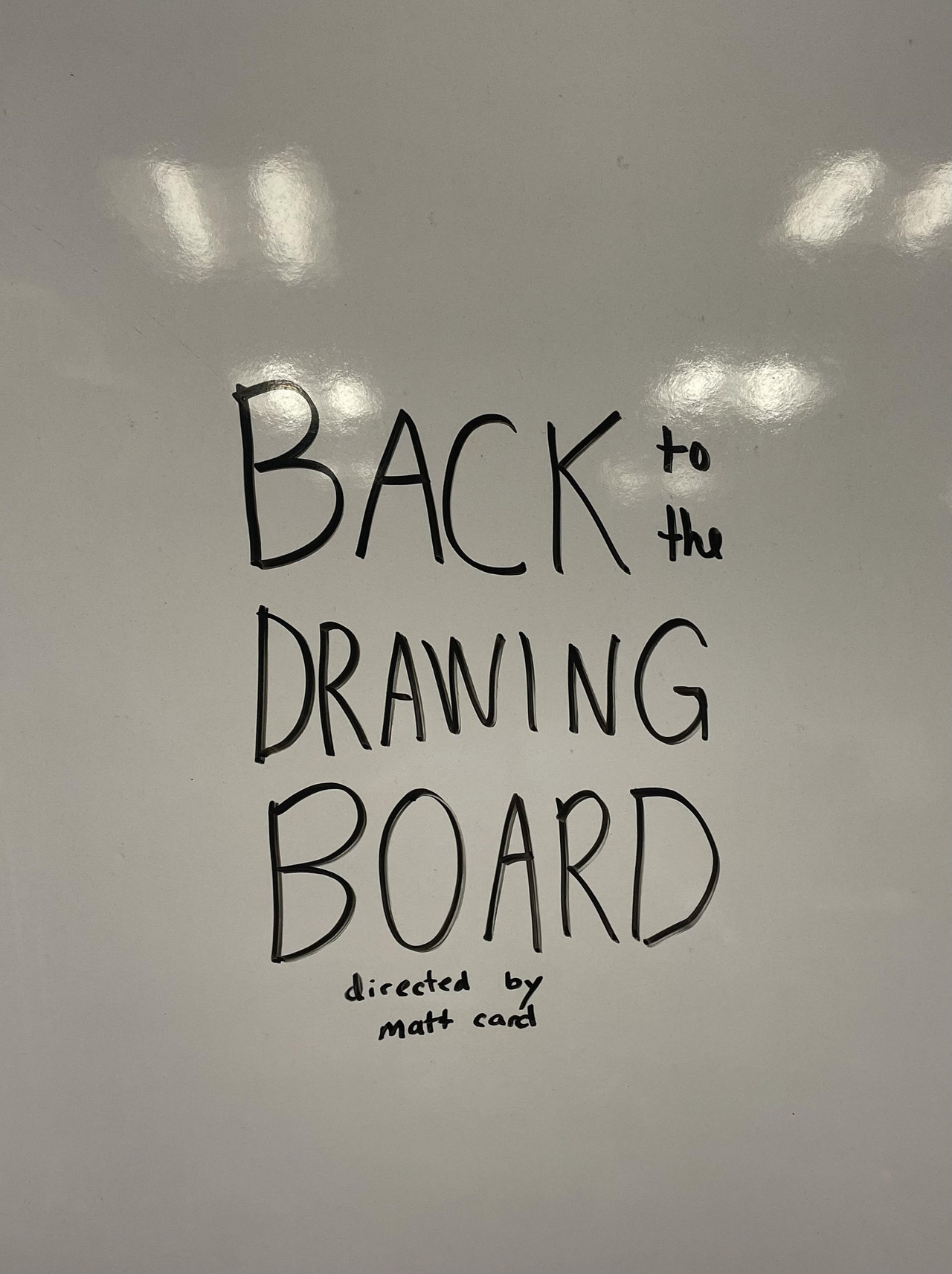 Back to the Drawing Board Backdrop
